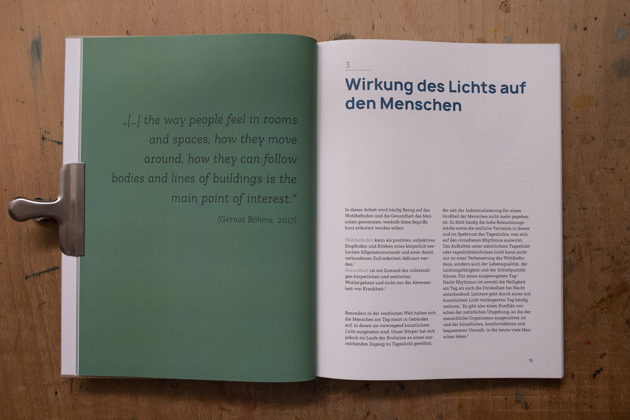 Der Einfluss von Licht auf die Gesundheit und das Wohlbefinden des Menschen in Gebäuden