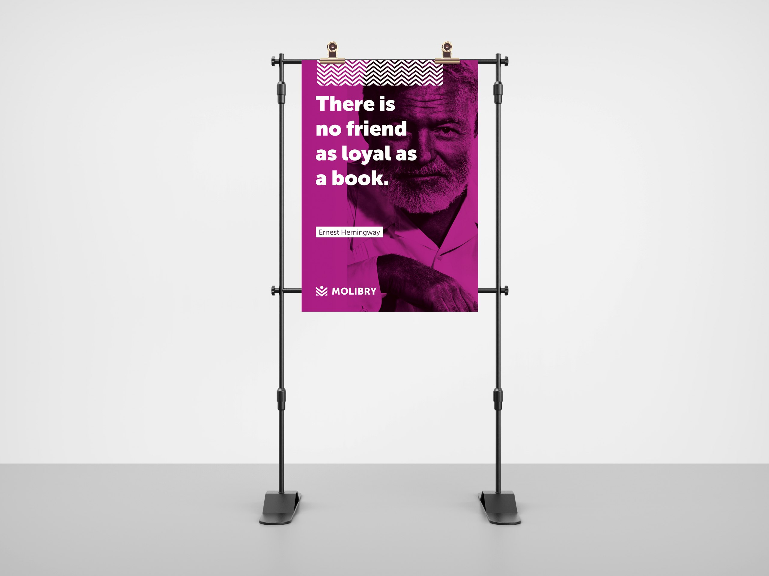 Branding für eine fiktive Bibliothek