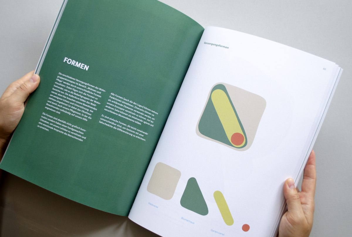 Entwicklung einer Corporate Identity und eines Wegeleitsystems