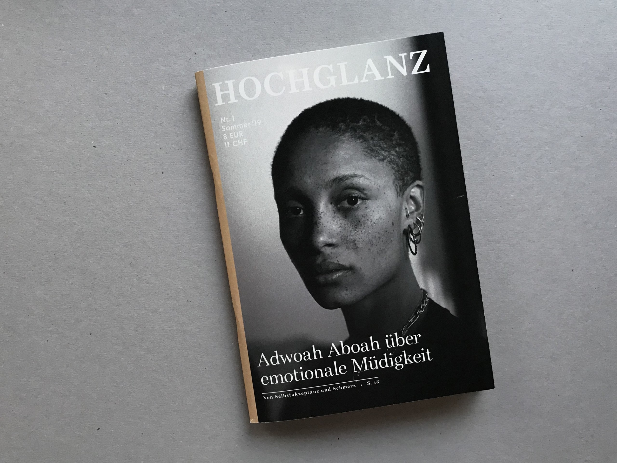 Umsetzung eines kritischen Modemagazins