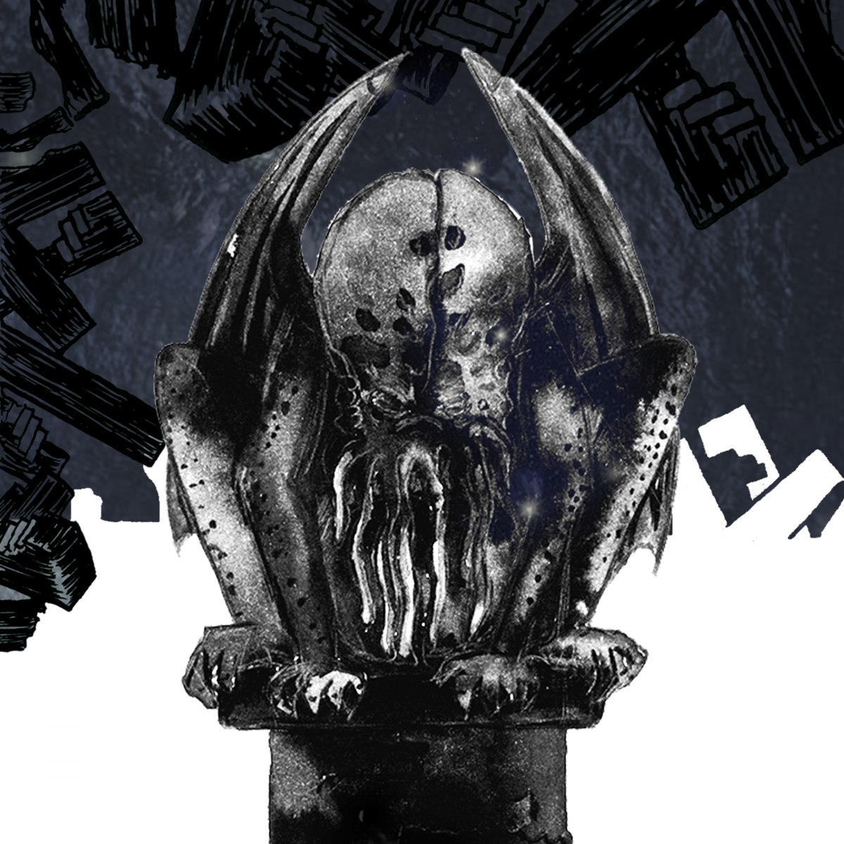 Illustrationen zu H.P.Lovecraft von Sabrina Arend und Marvin Jahnke