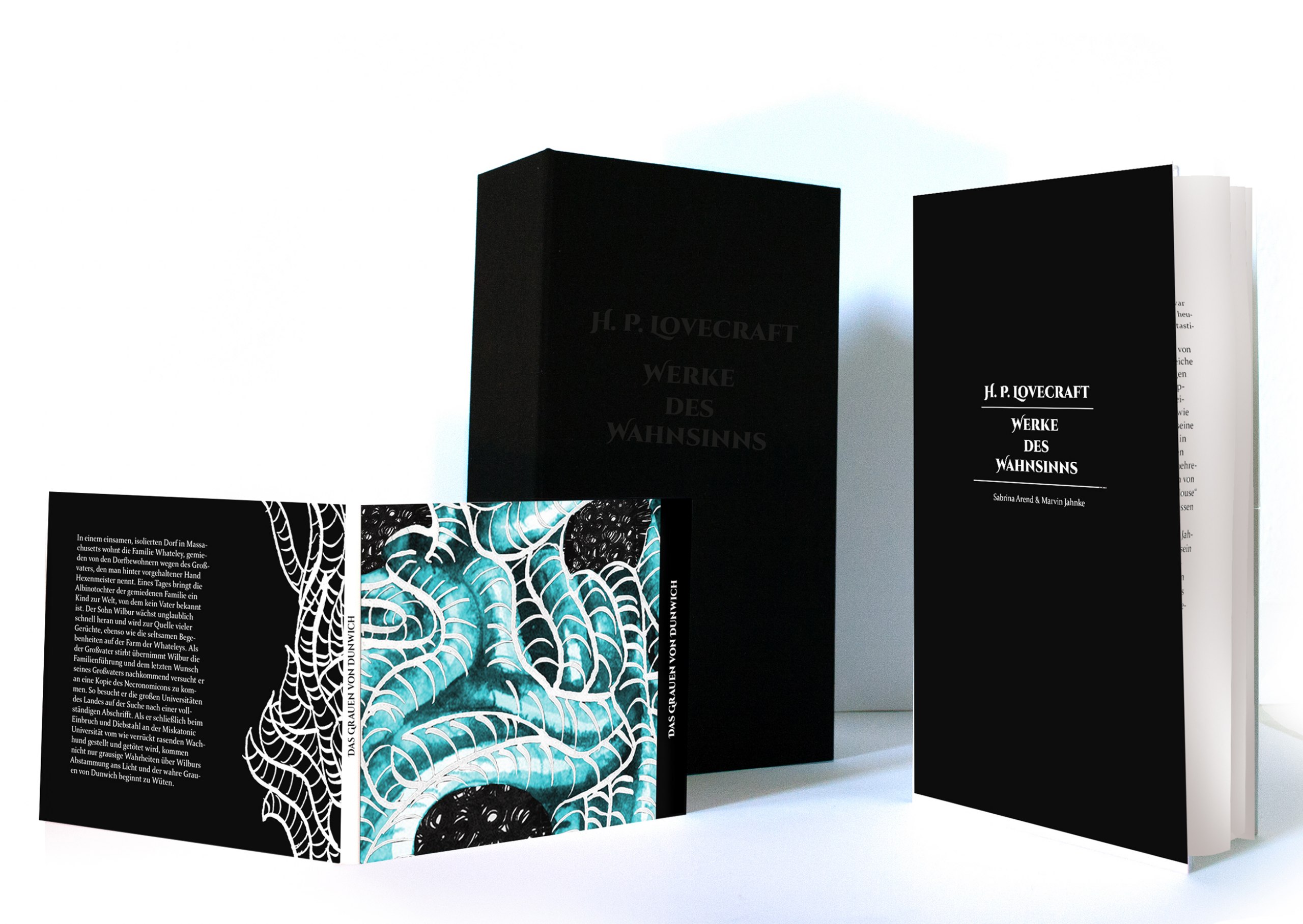 Illustrationen zu H.P.Lovecraft von Sabrina Arend und Marvin Jahnke