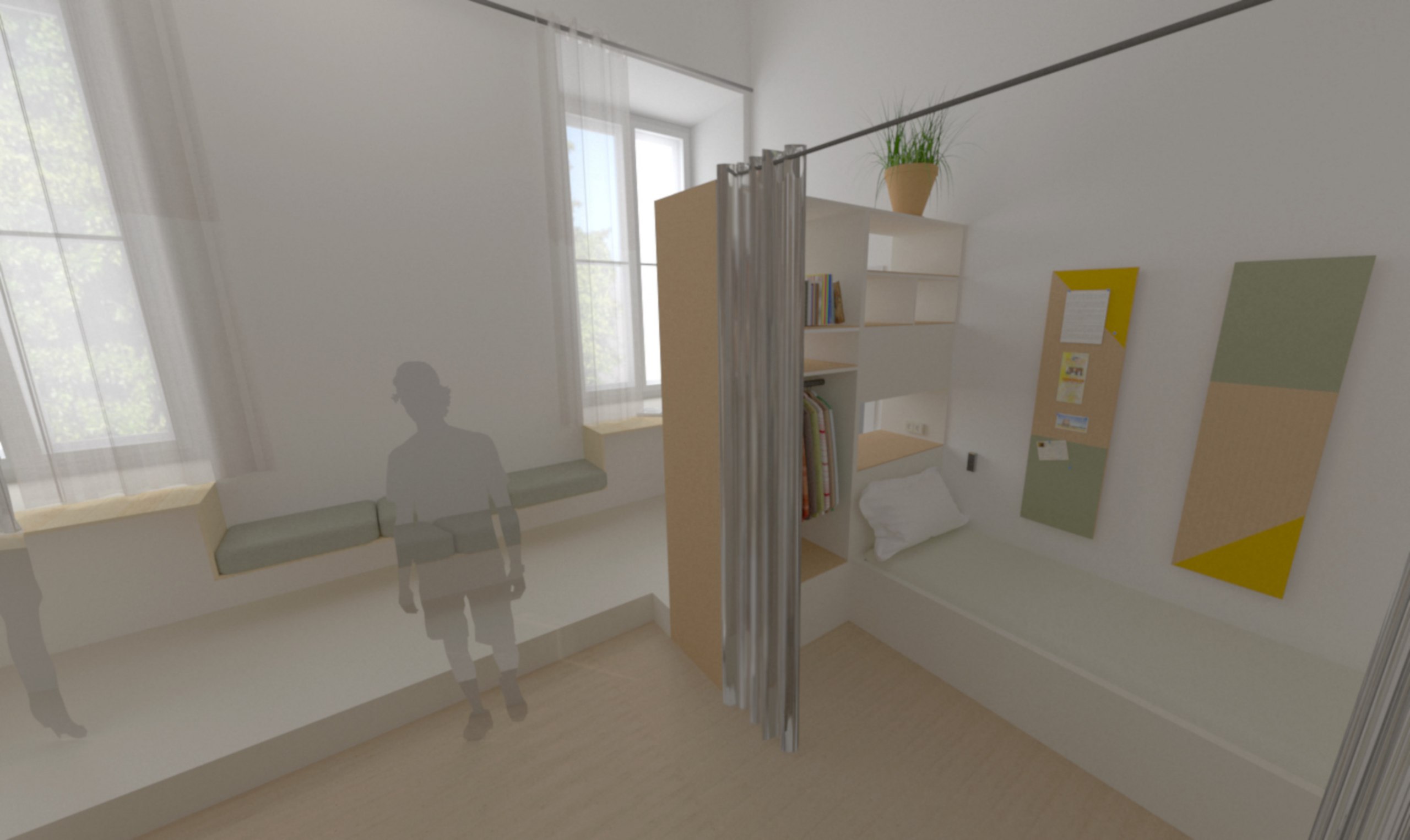 Umnutzung des Abteigebäudes auf dem Gutshof Lamspringe als psychosomatische Klinik