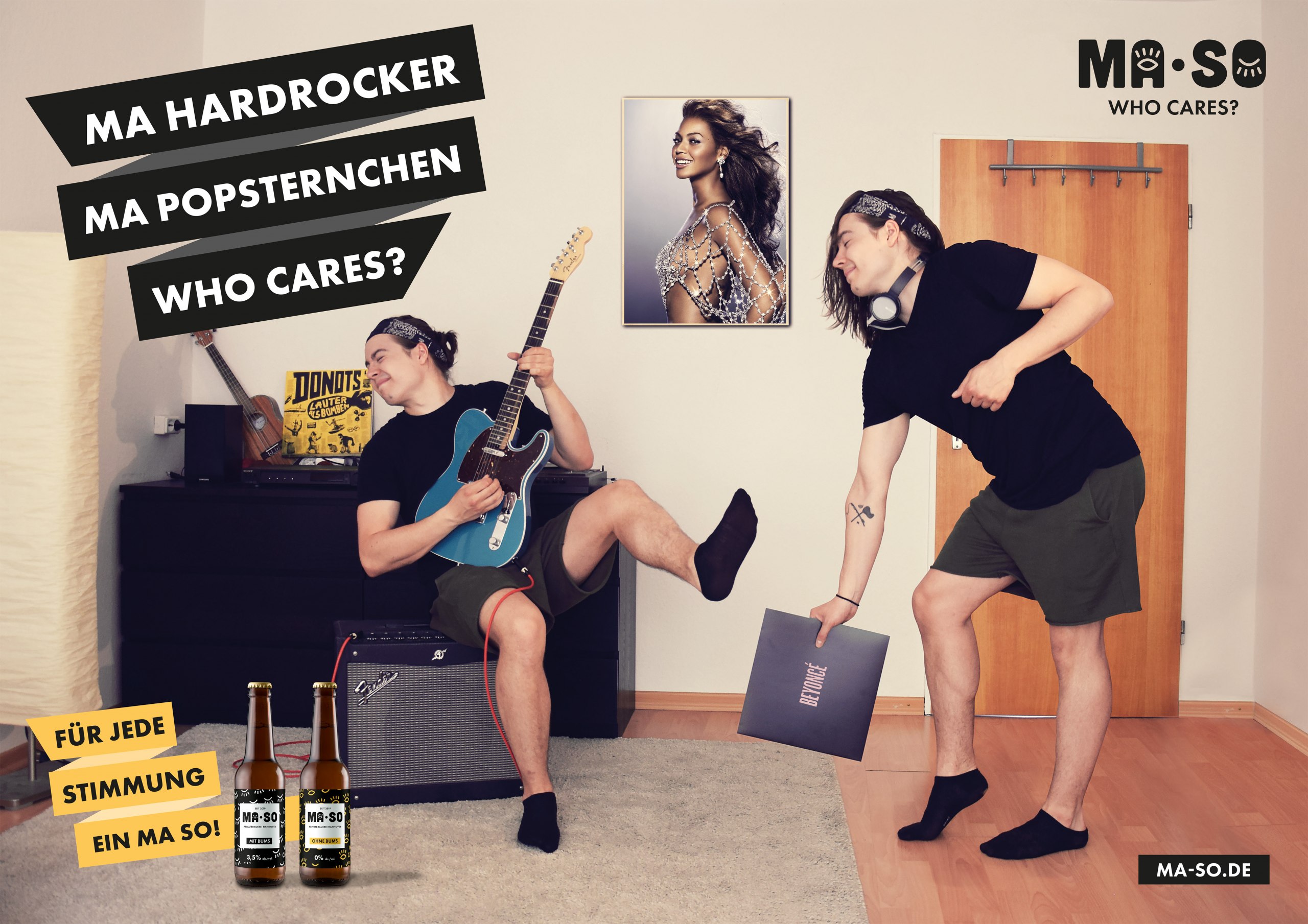 Branding und Kampagnenentwicklung einer Biermarke