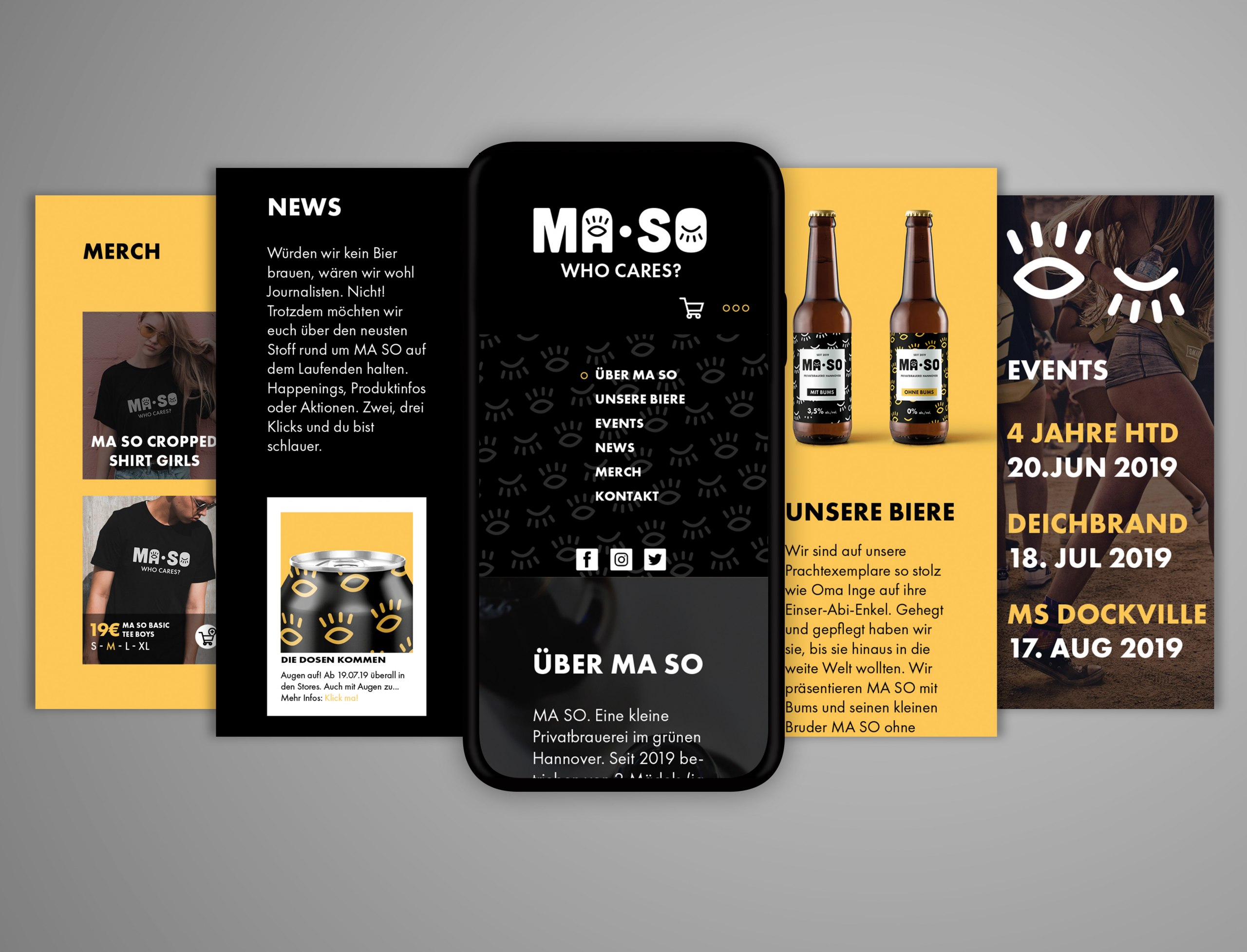 Branding und Kampagnenentwicklung einer Biermarke