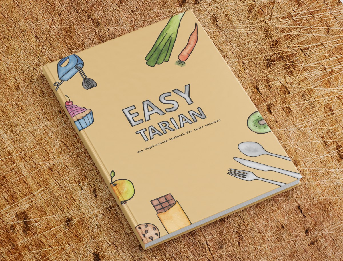 Das vegetarische Kochbuch für faule Menschen
