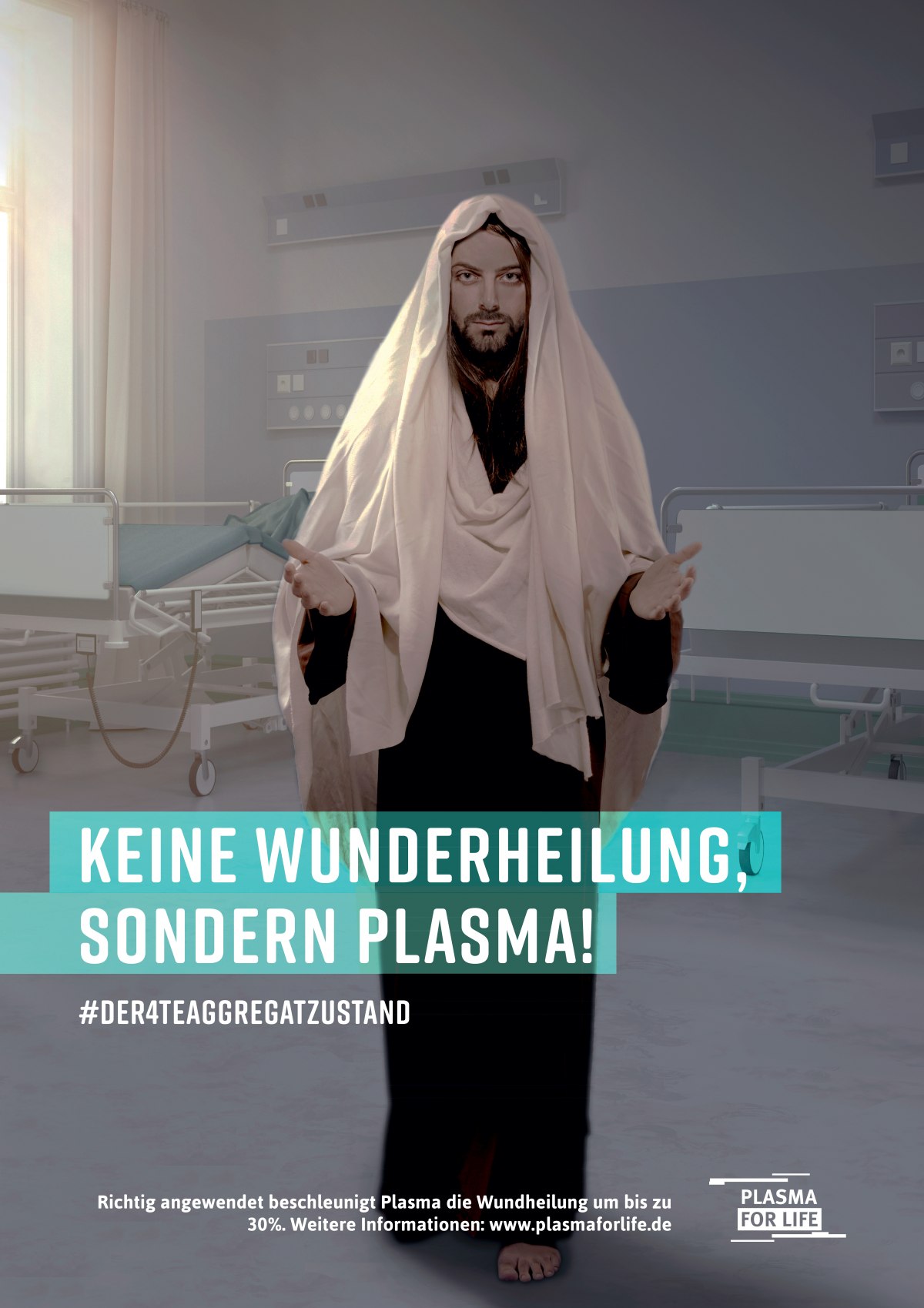 Eine Kampagne rund um den vierten Aggregatzustand.