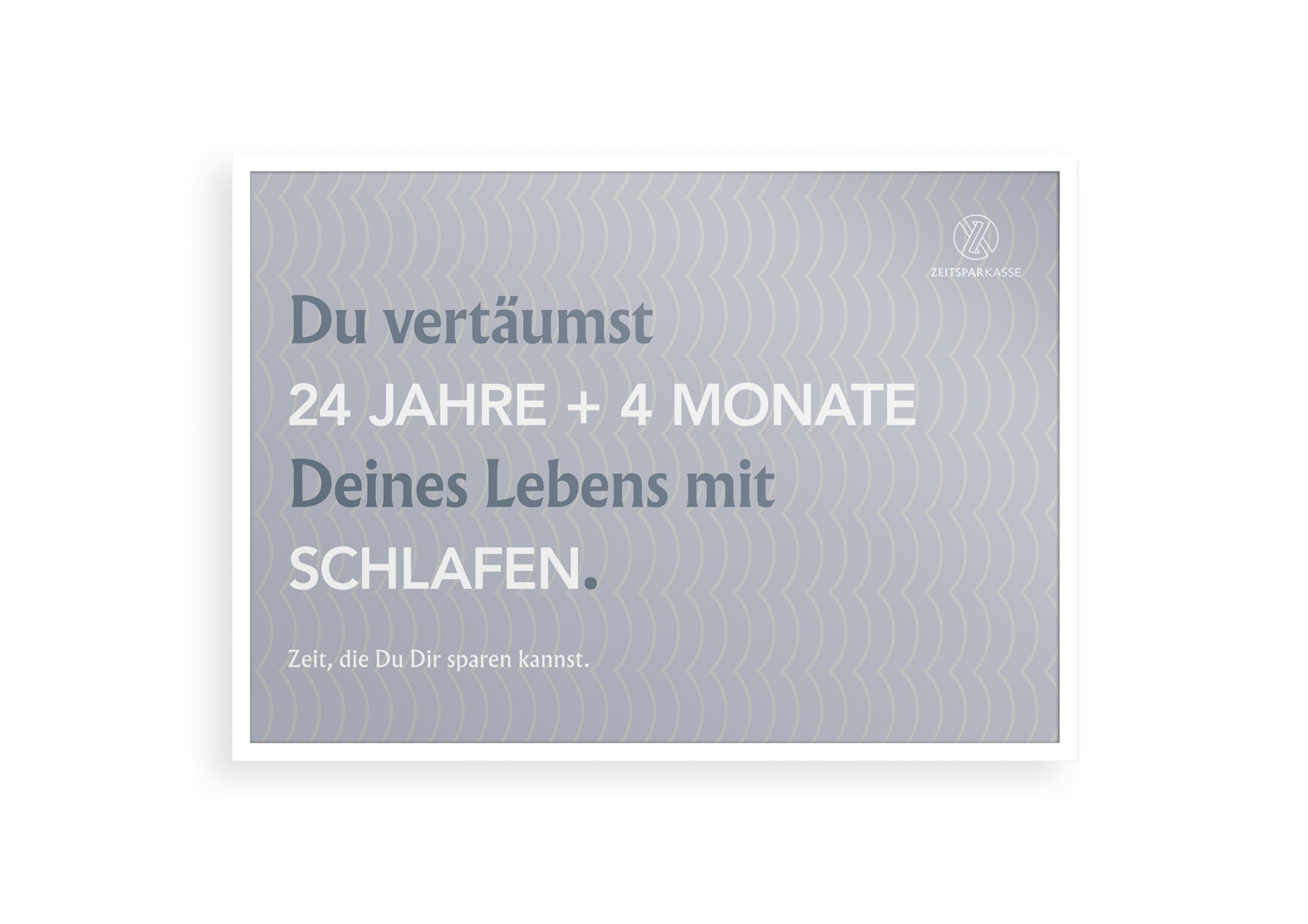 Eine visuelle Identität für die Zeitsparkasse aus dem Roman Momo von Michael Ende.