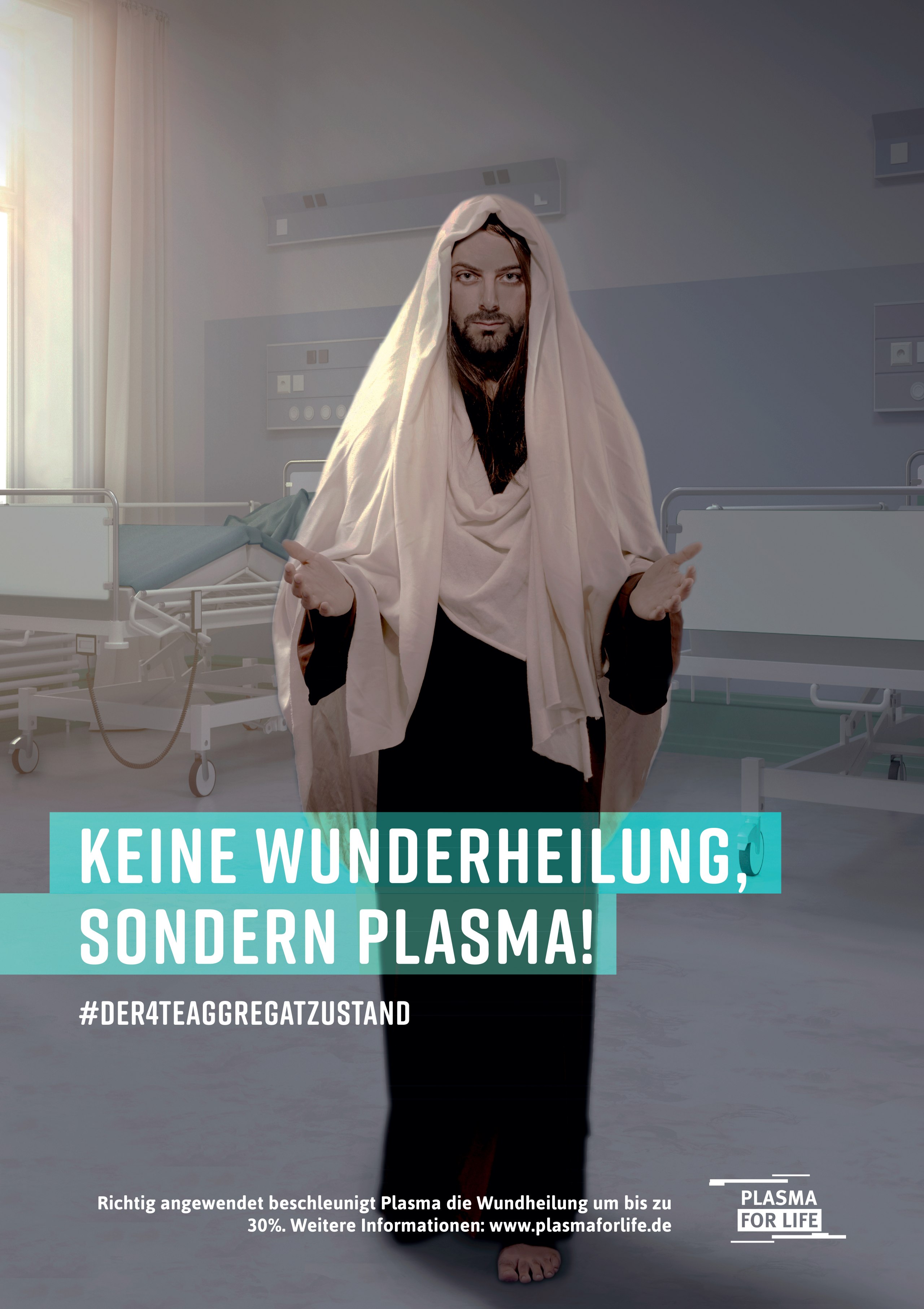Eine Kampagne rund um den vierten Aggregatzustand.