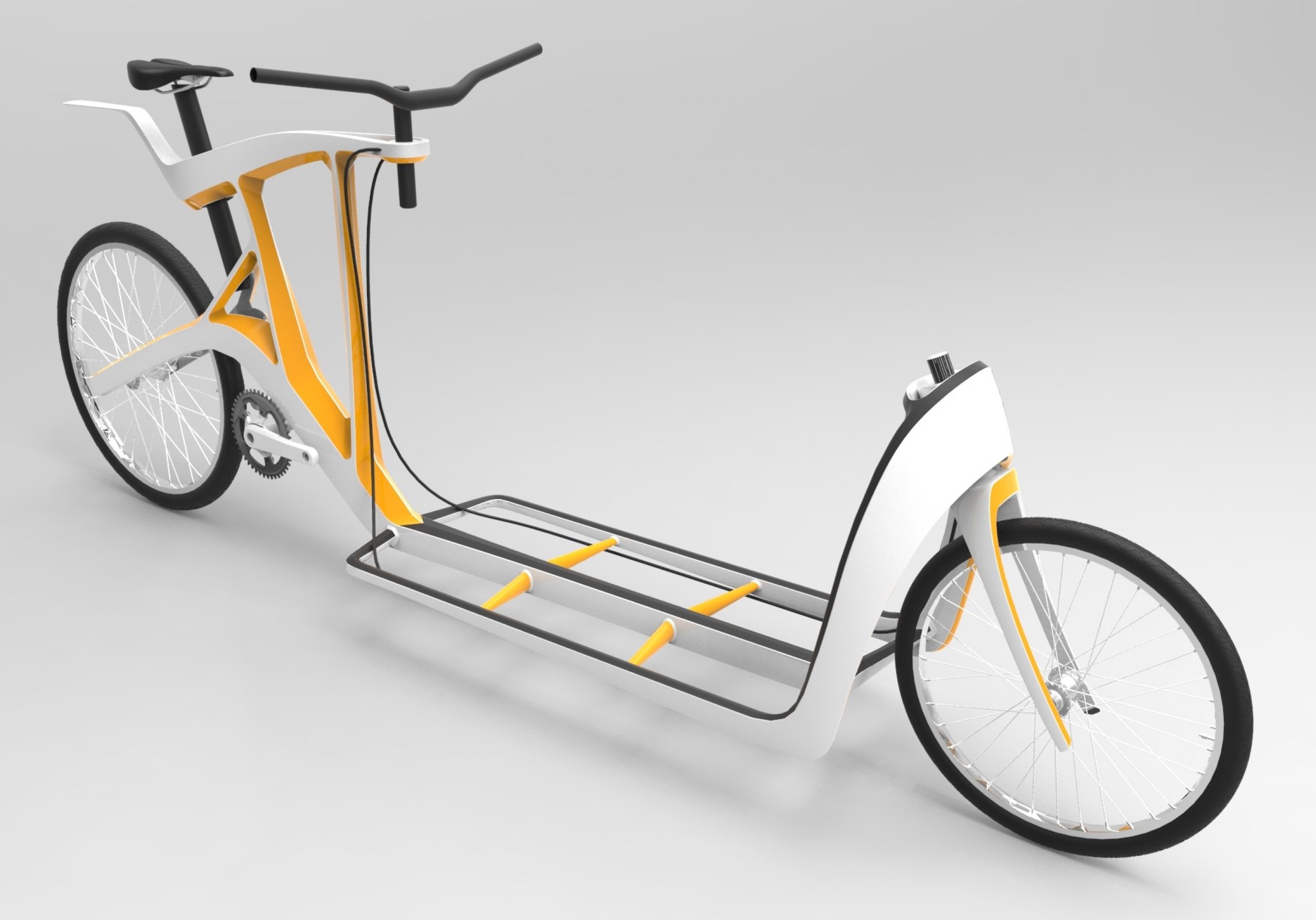 Ein Cargo-Bike aus Carbon