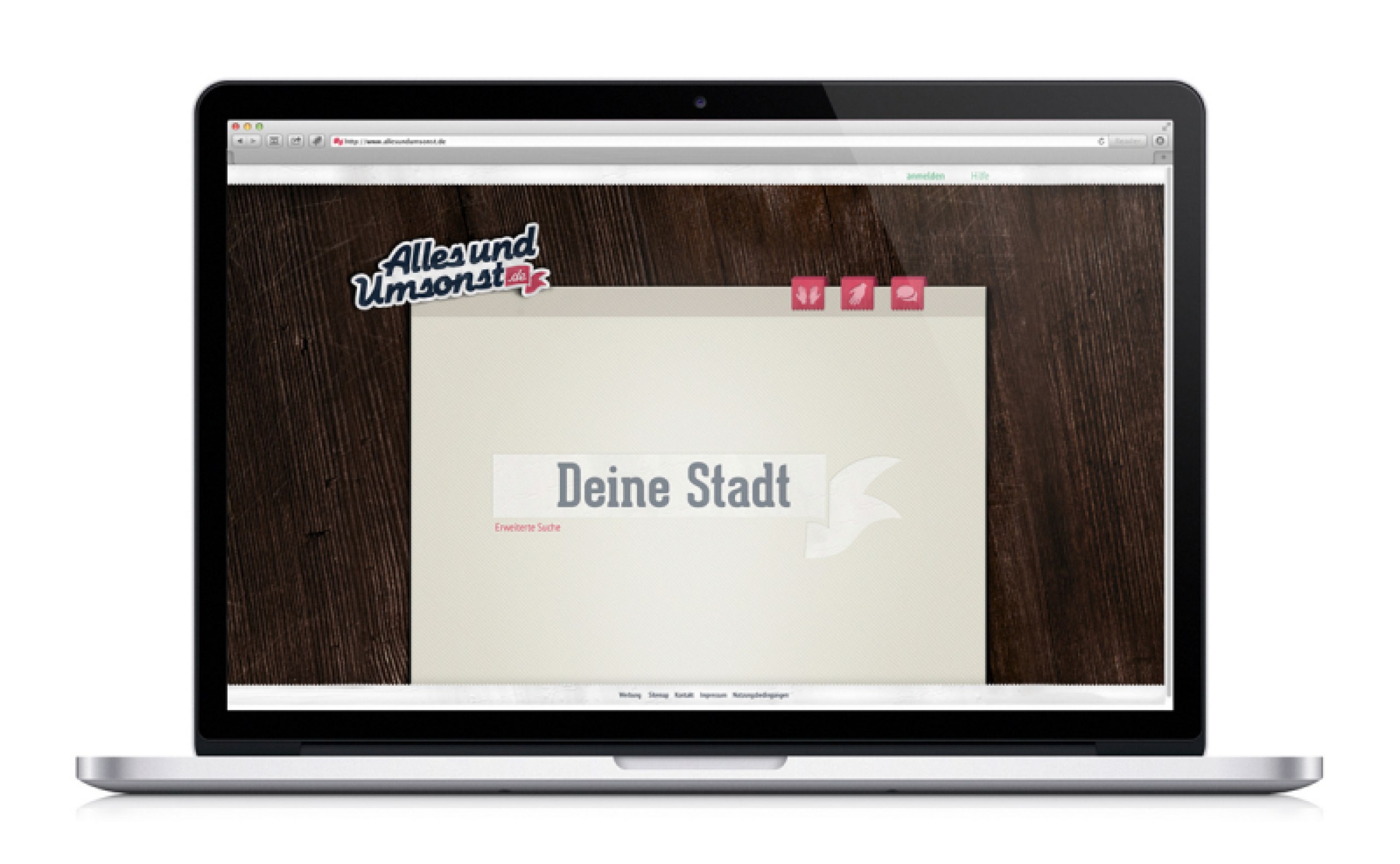 Neugestaltung einer Verschenk-Plattform und passender Werbekampagne
