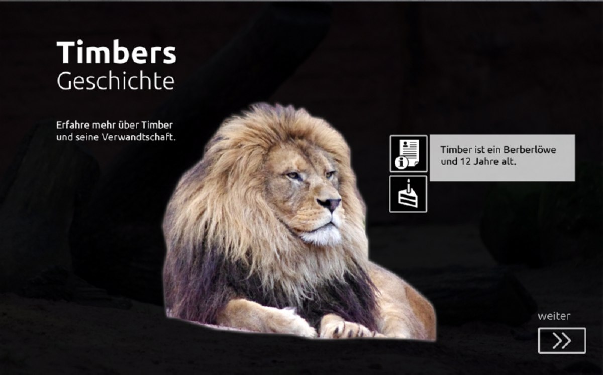 Interaktives Zoo Erlebnis
