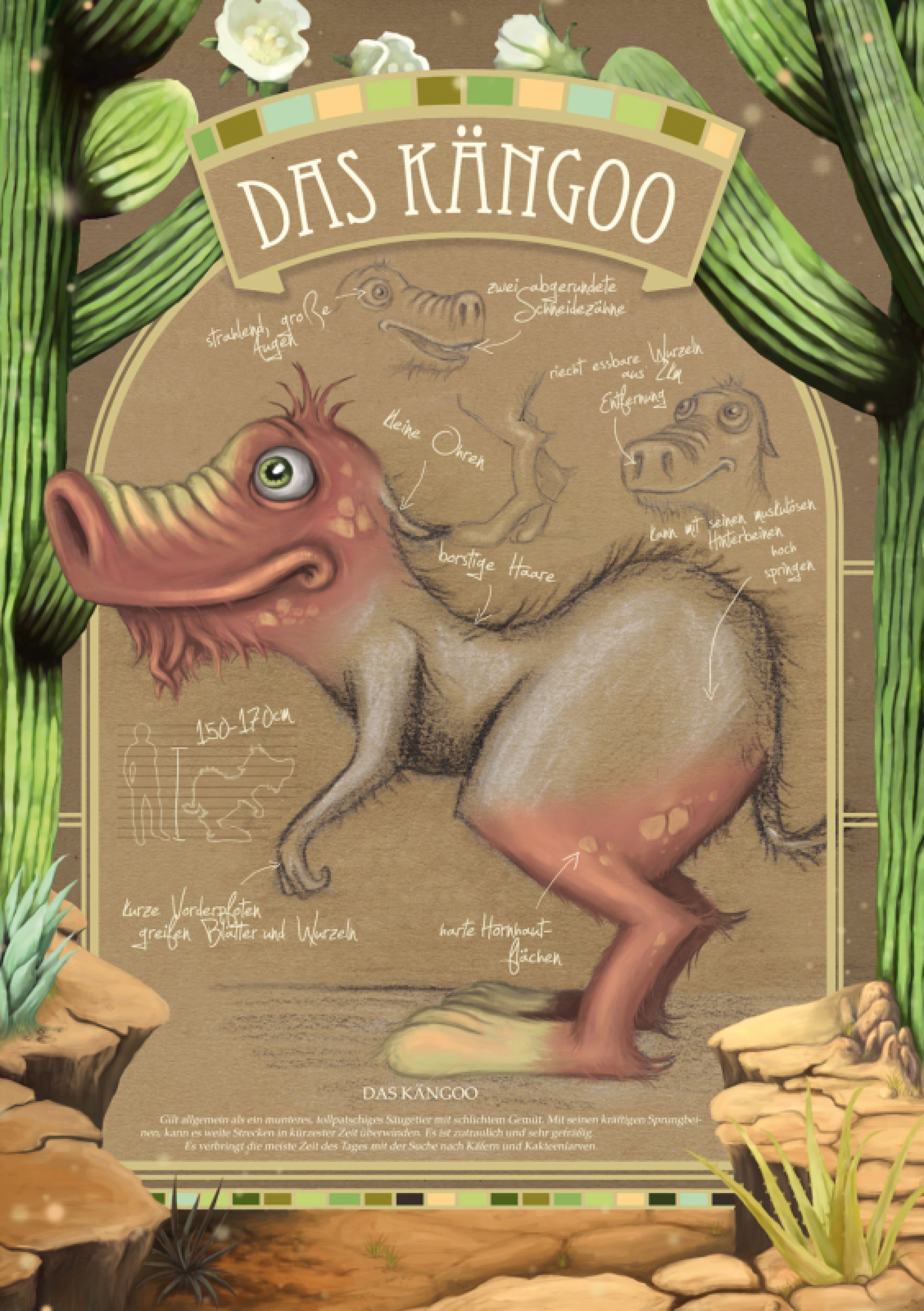 Illustrative Plakatgestaltung