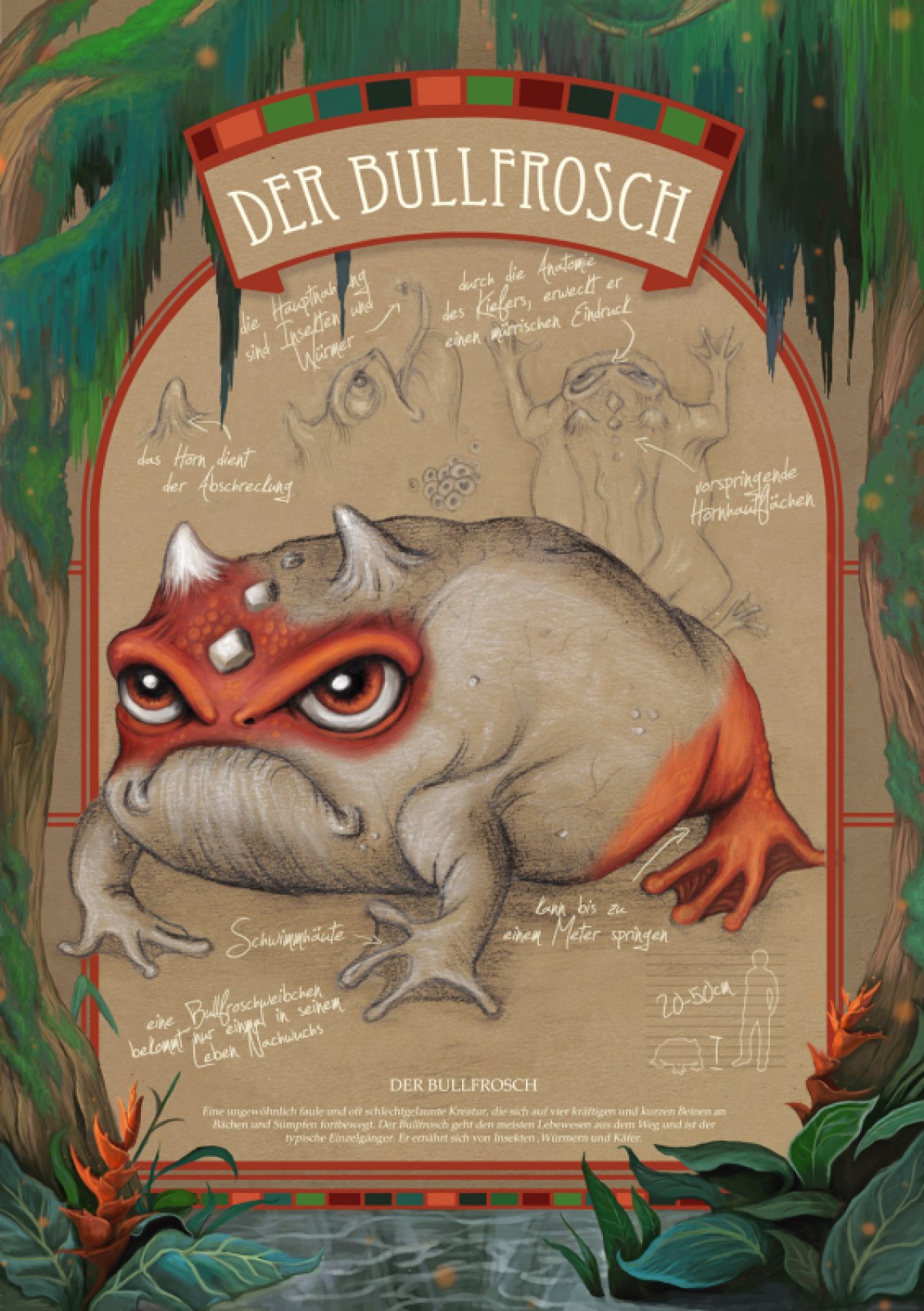 Illustrative Plakatgestaltung