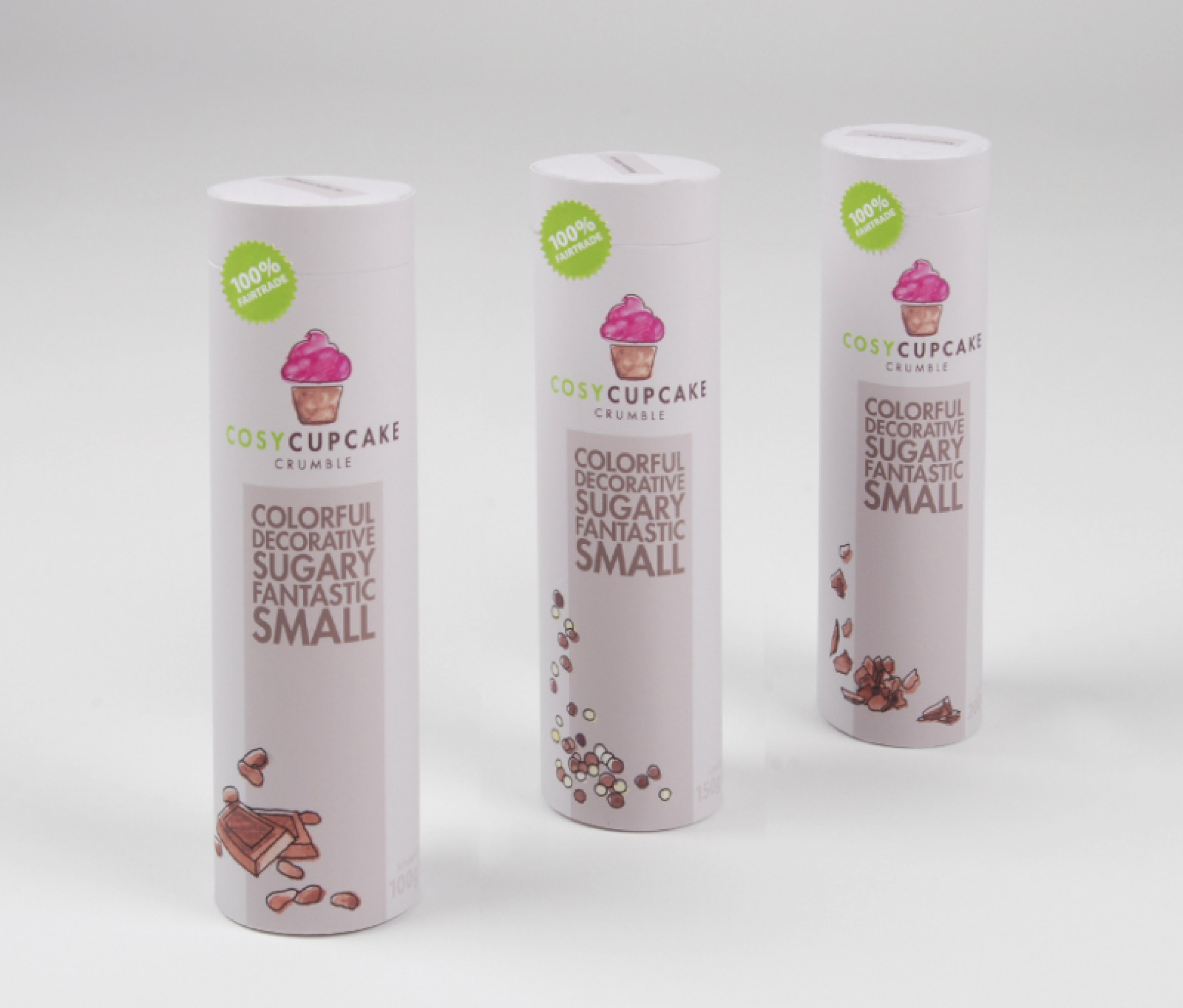 Entwicklung eines Packagings für ein Cupcake Café