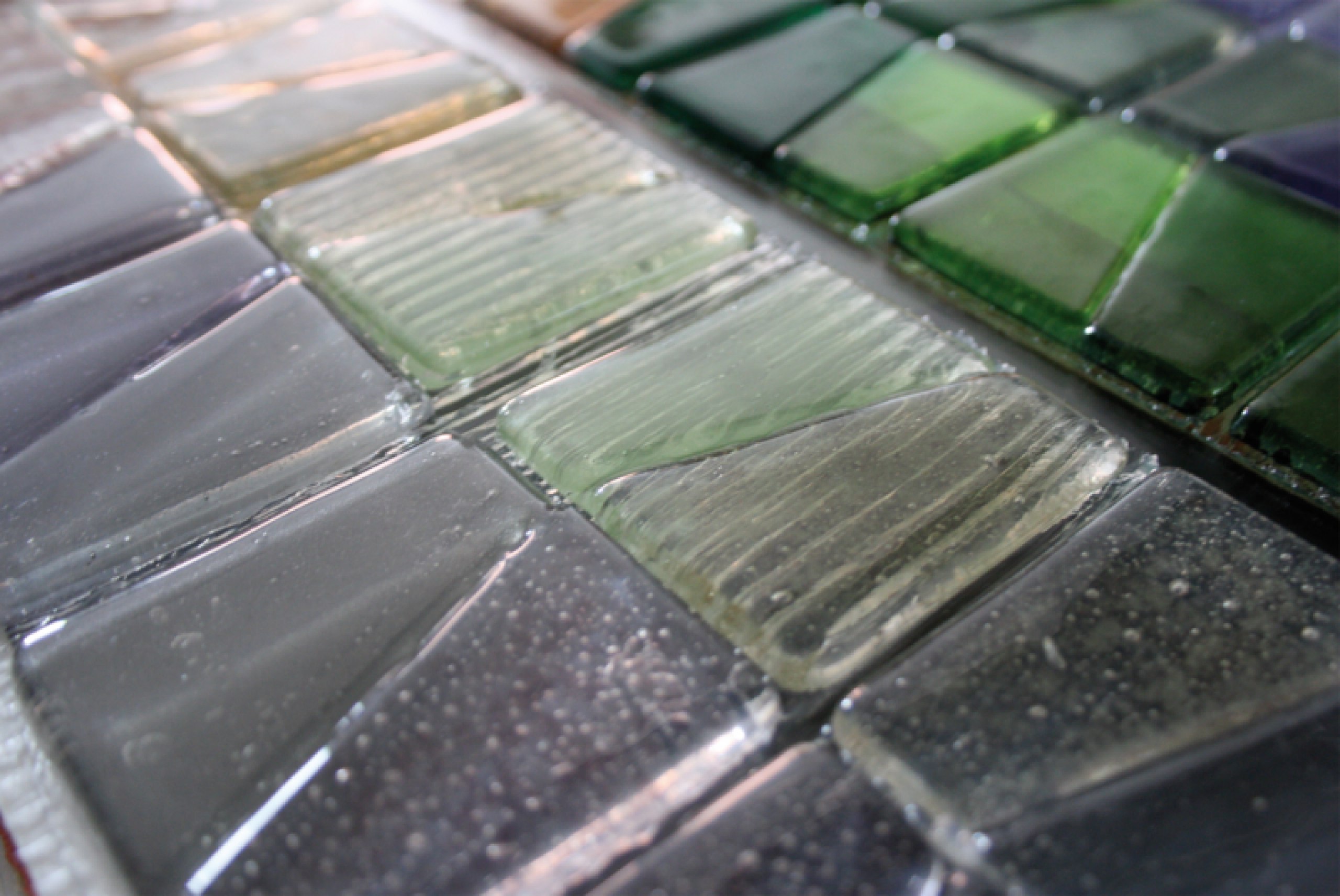 Glasfliesenkollektion