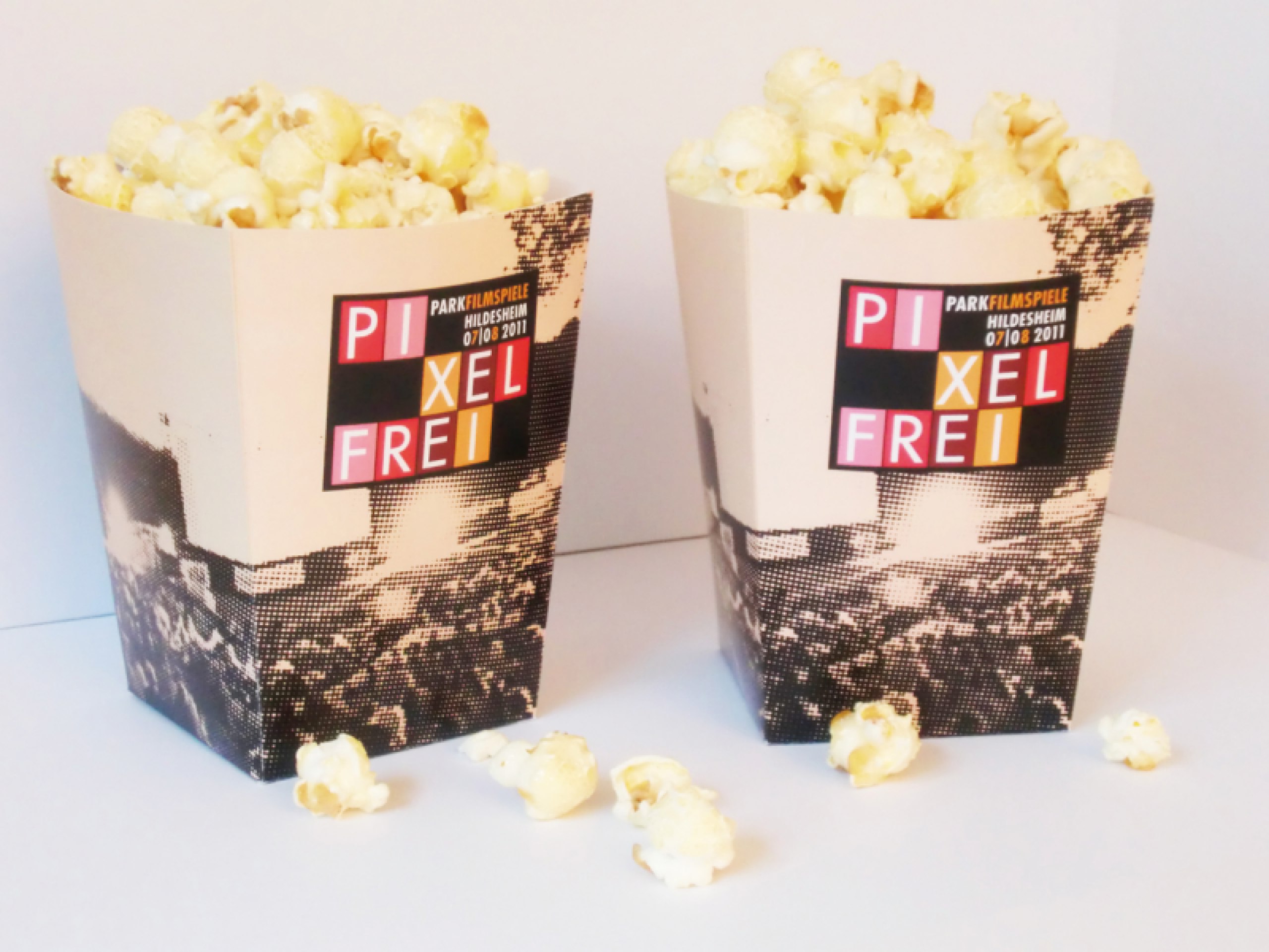 Gestaltung der Werbemittel für ein Open-Air-Filmevent
