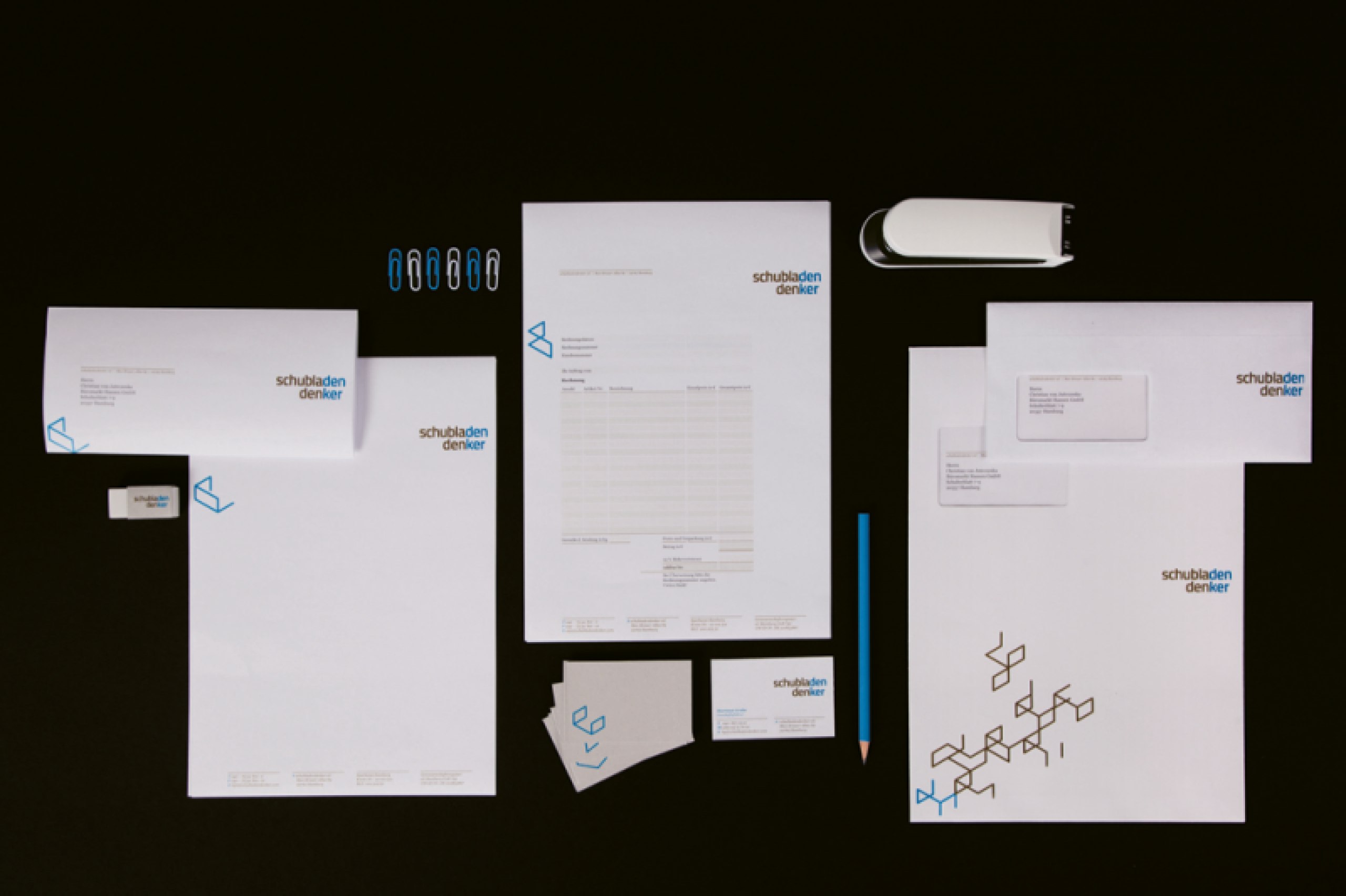 Corporate Design für einen 
Büroartikelhersteller
