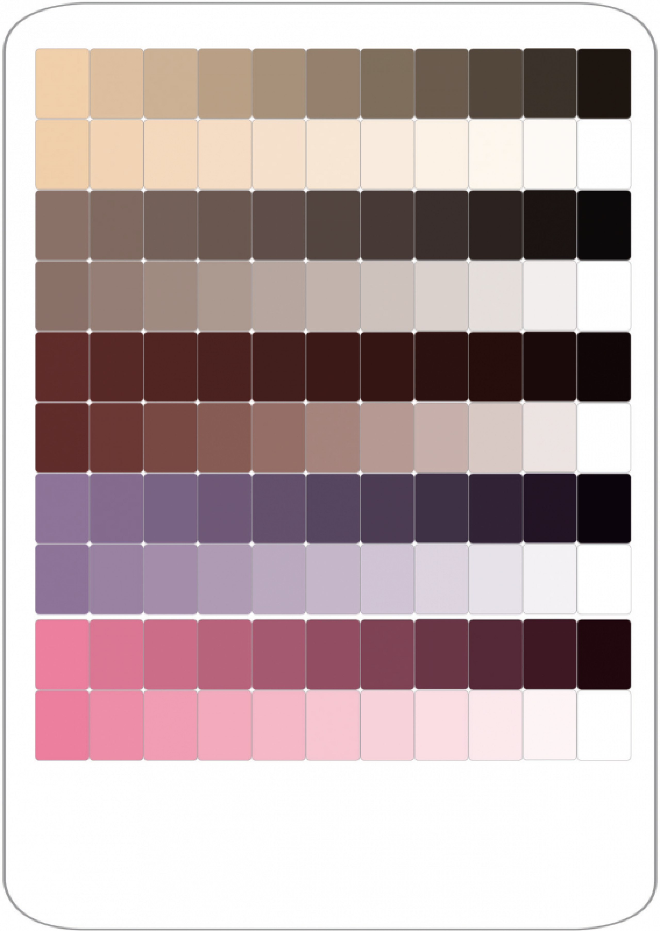 Auseinandersetzung mit Farbe,
Form und Material
