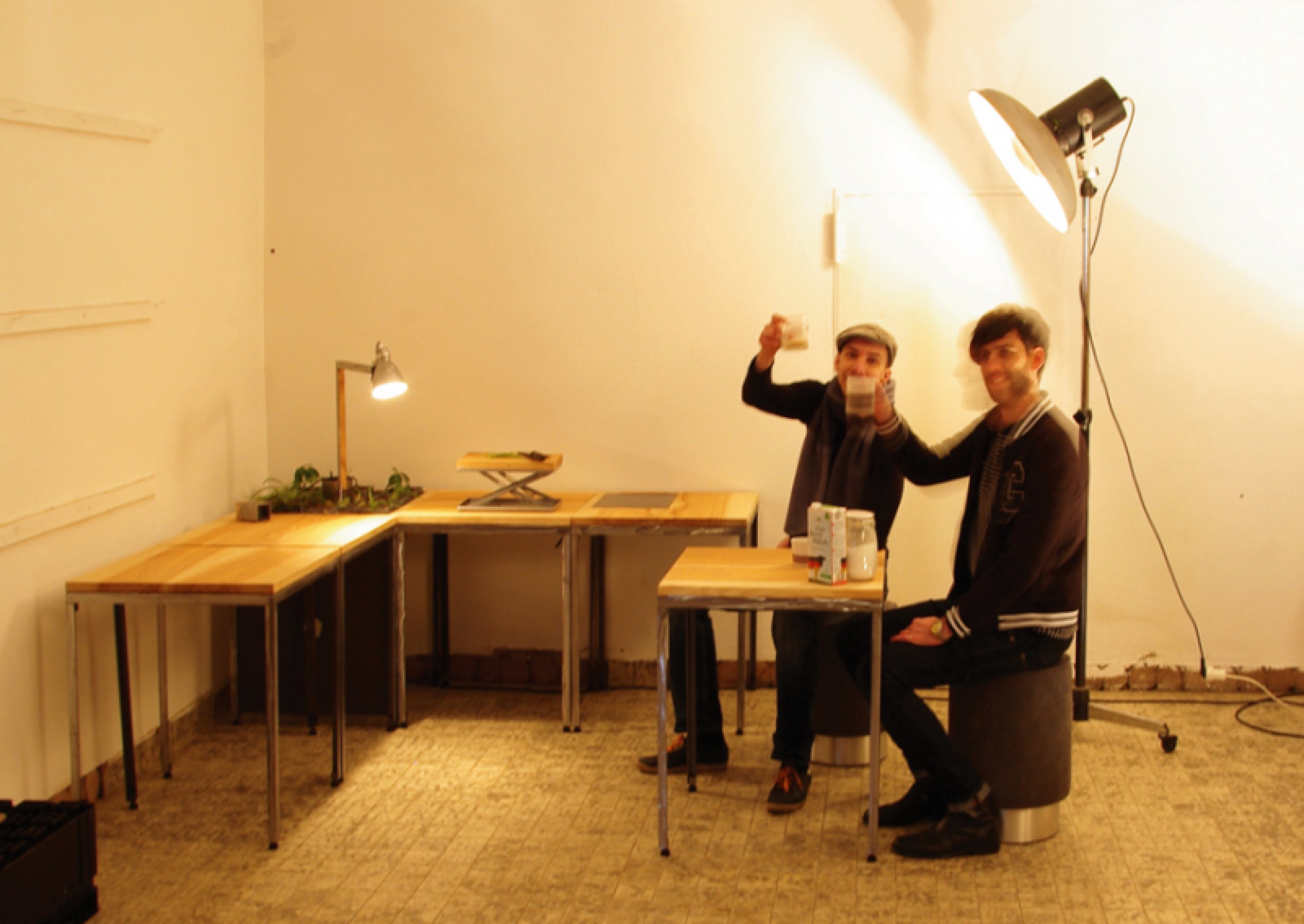 Entwurf eines Studiotisches