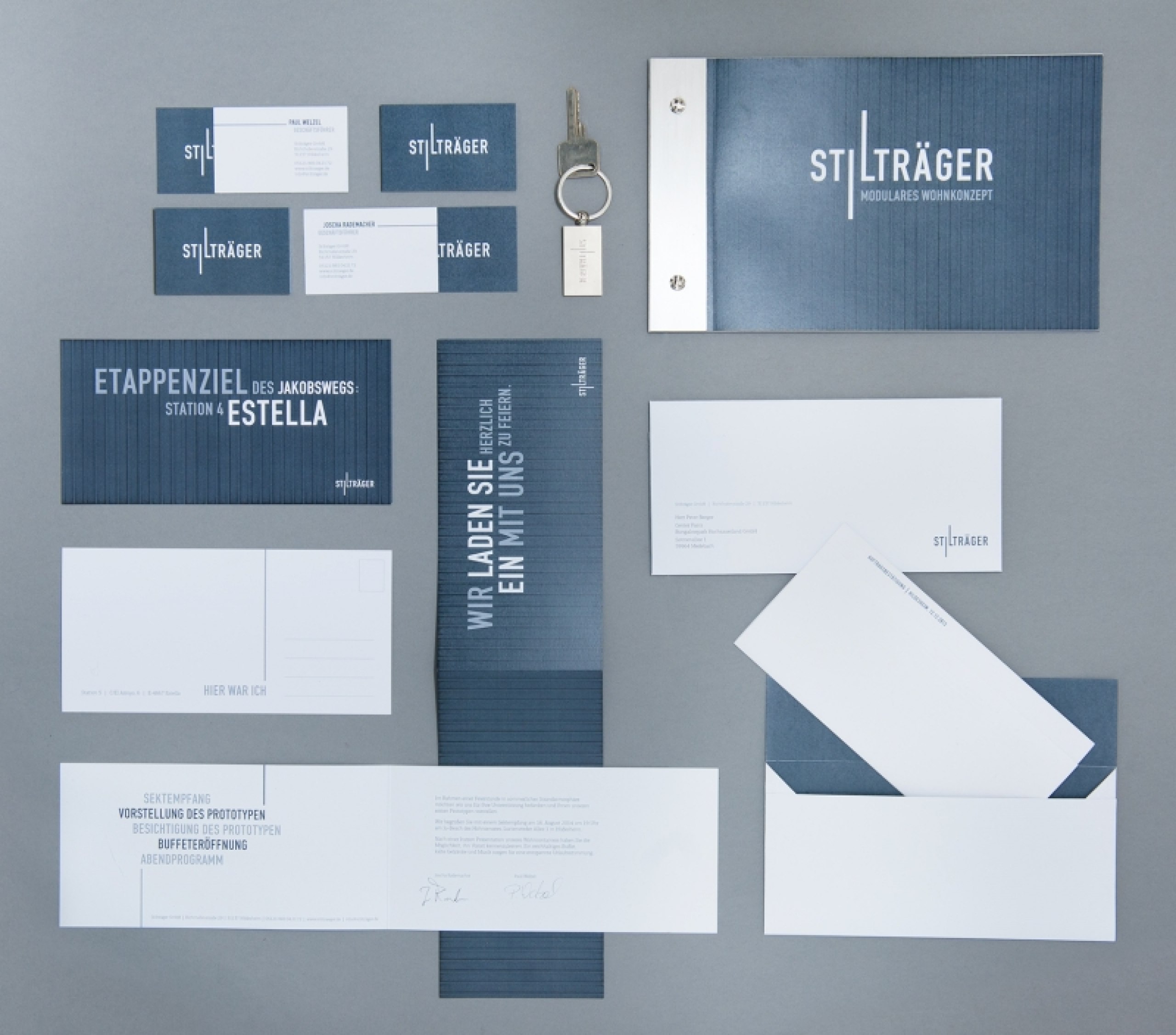 Entwicklung eines Corporate Designs für ein Architekturunternehmen