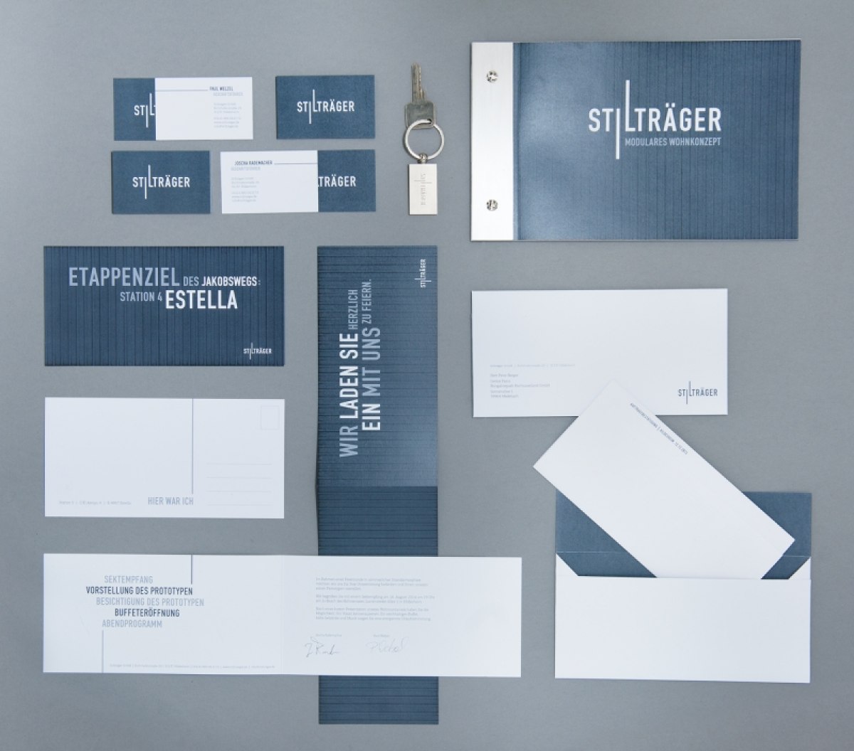Entwicklung eines Corporate Designs für ein Architekturunternehmen
