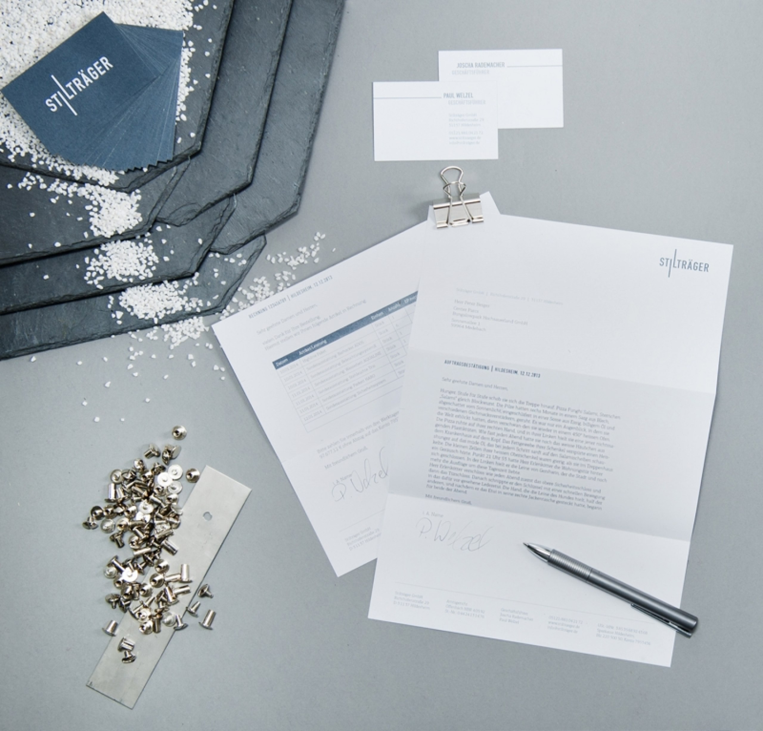 Entwicklung eines Corporate Designs für ein Architekturunternehmen