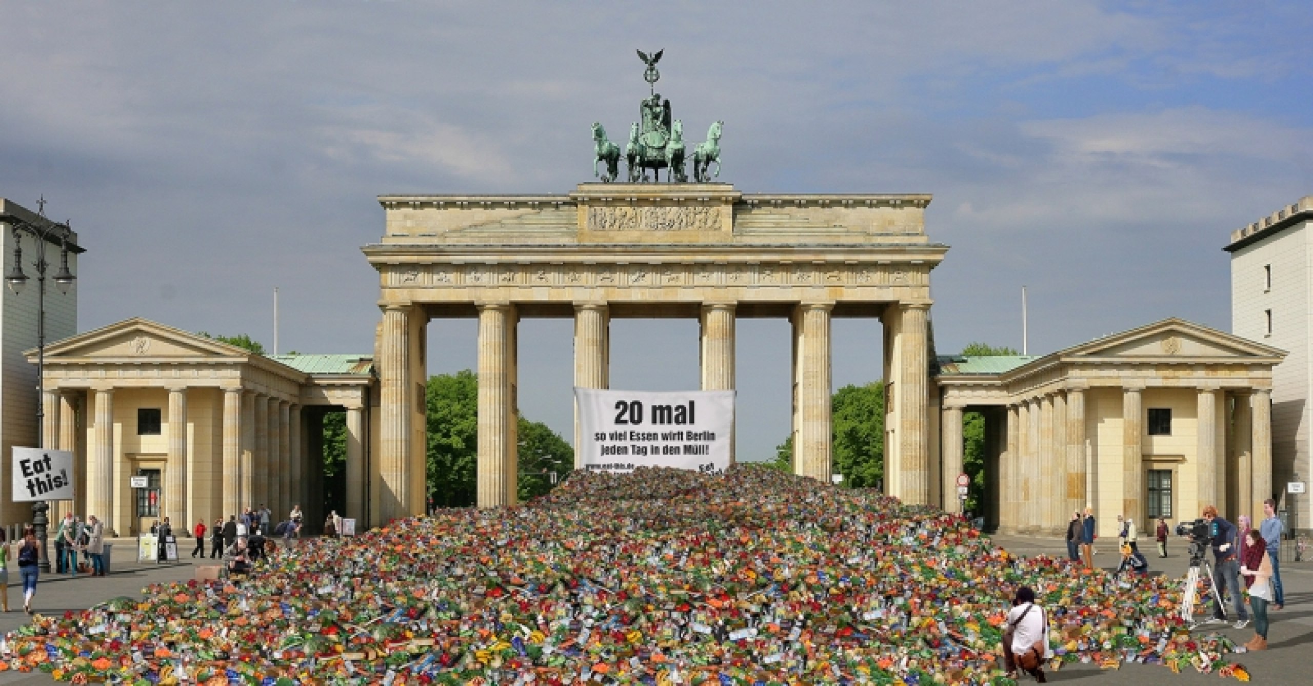 Eine Kampagne gegen Lebensmittelverschwendung