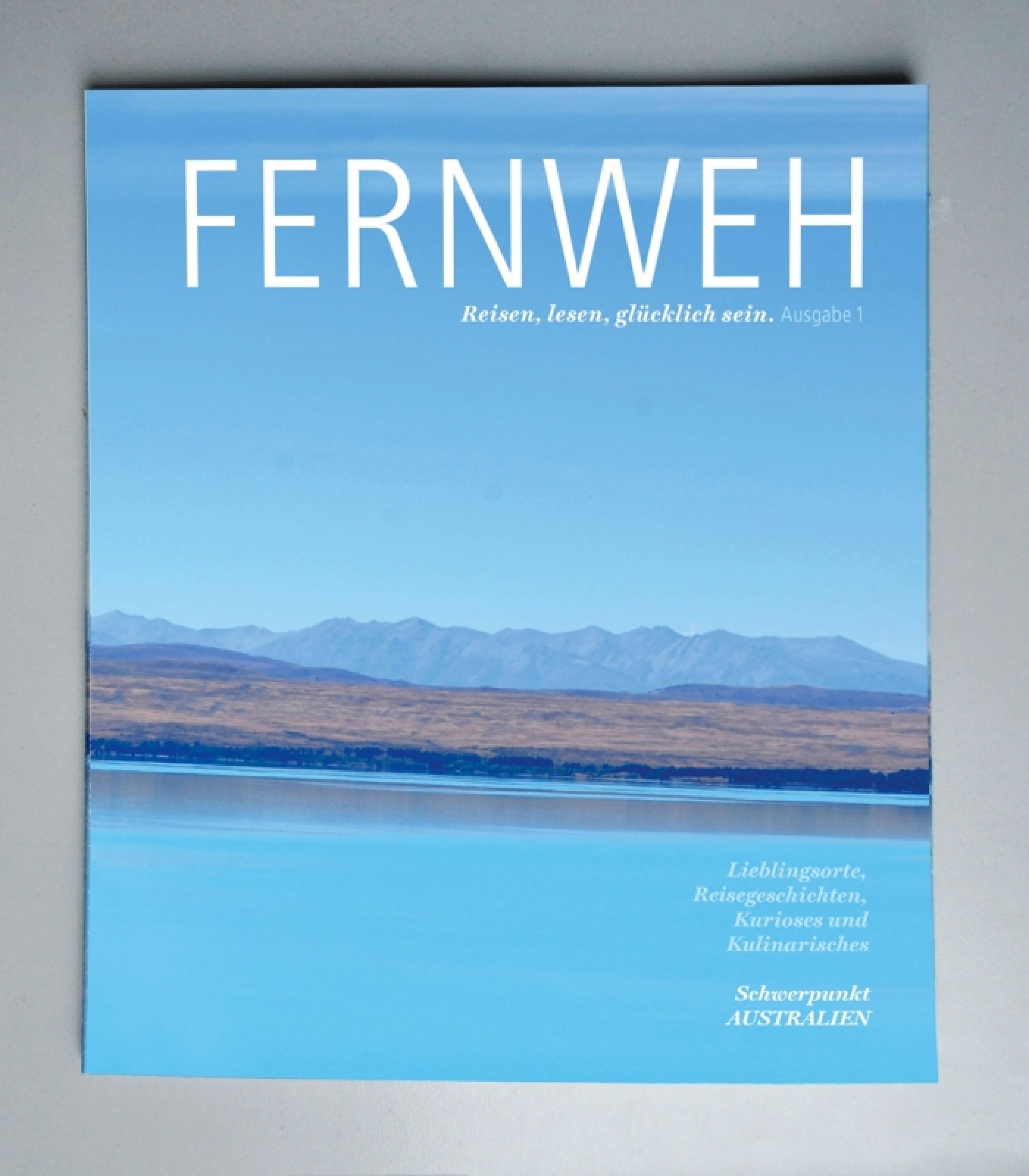 Gestaltung eines Reisemagazins