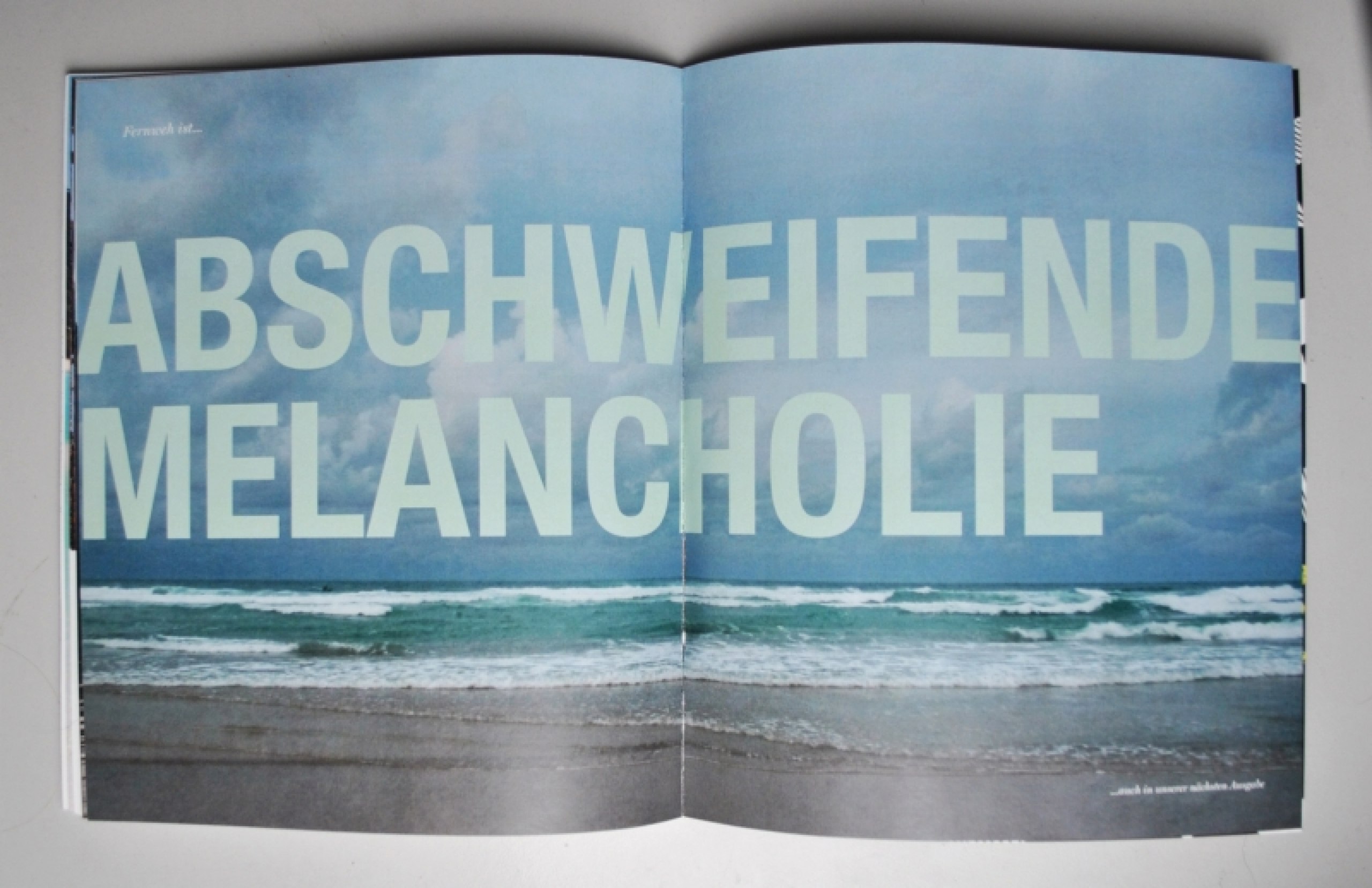 Gestaltung eines Reisemagazins