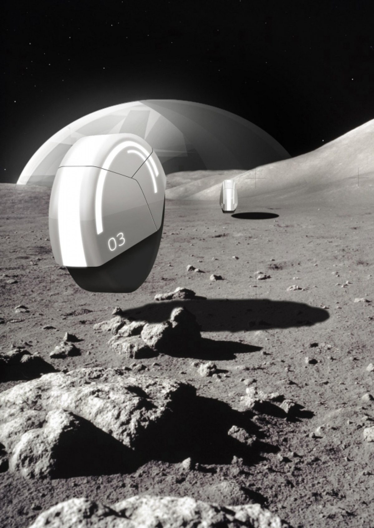 Mondreise im Jahr 2025