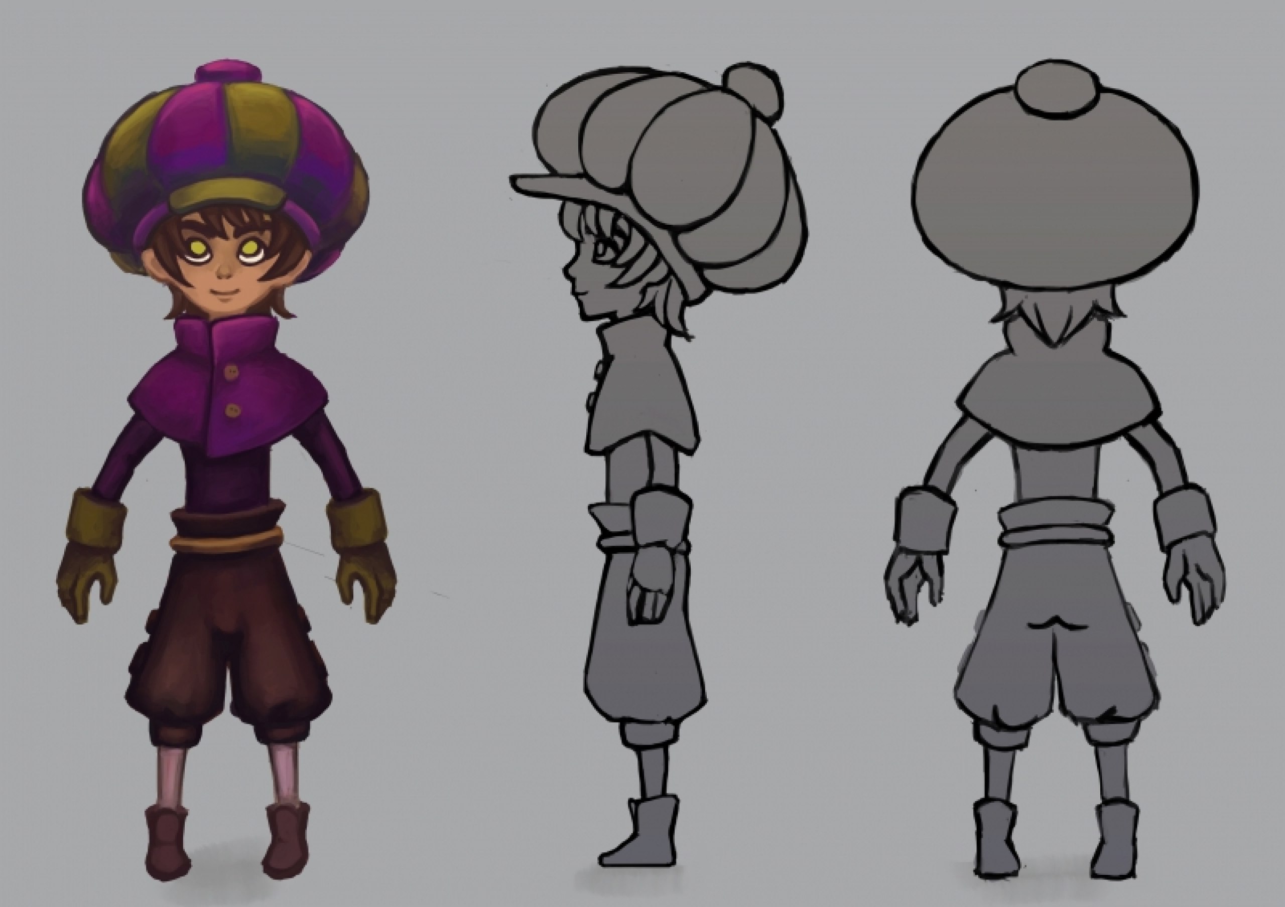 Mit dem Schwerpunkt Character Design