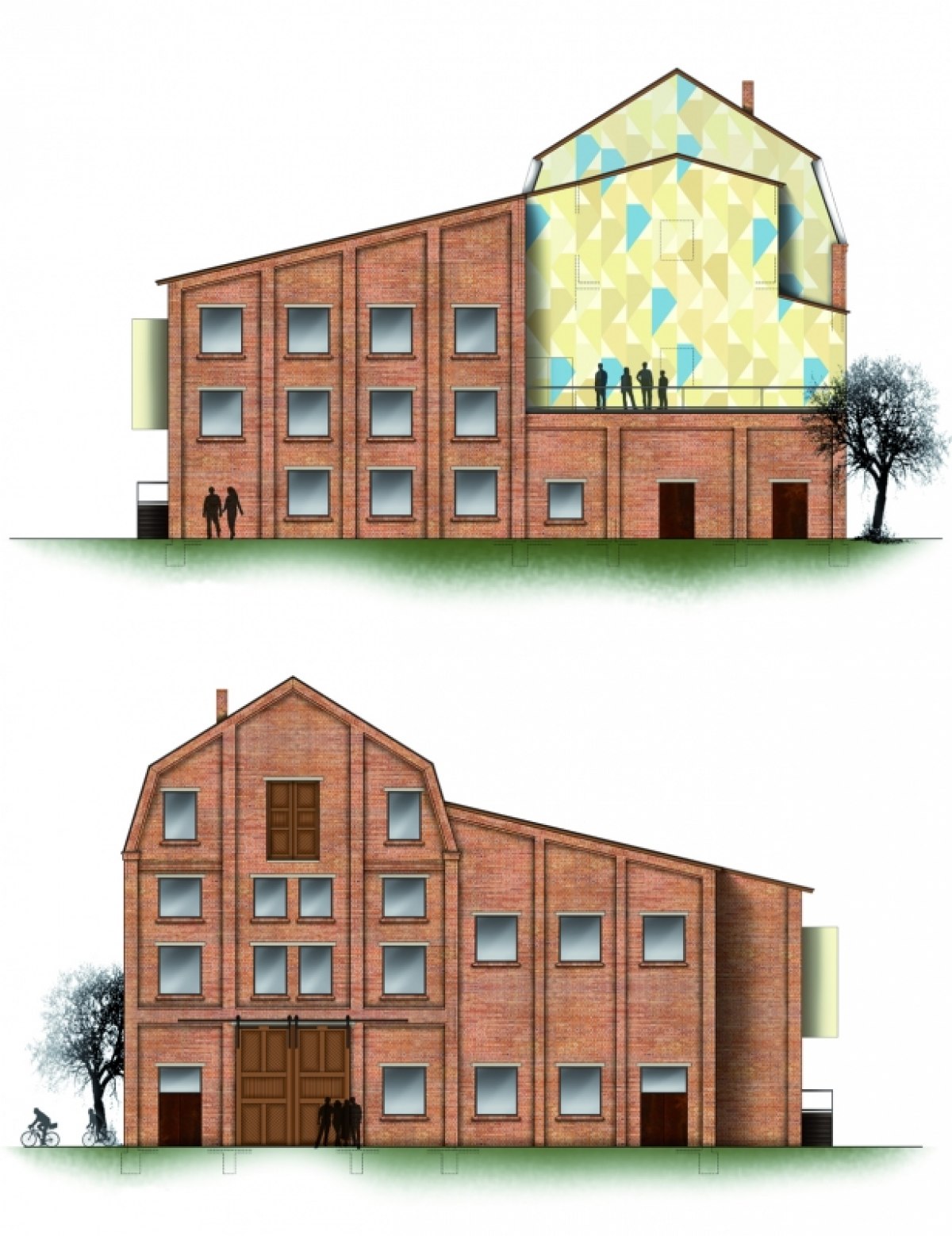 Umnutzung der alten Zuckerfabrik in Hess. Oldendorf