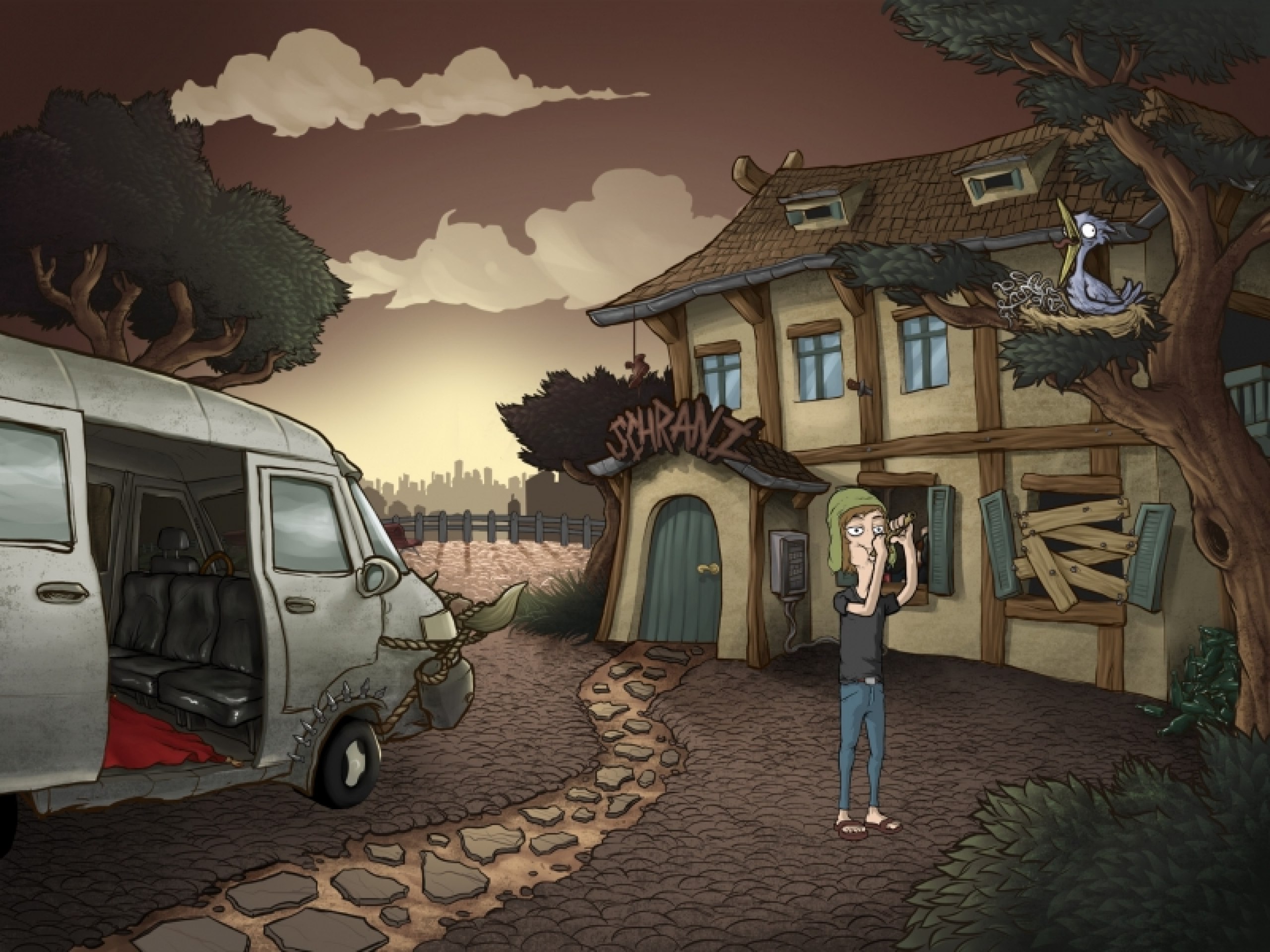 Entwicklung eines Point-and-Click-Adventures