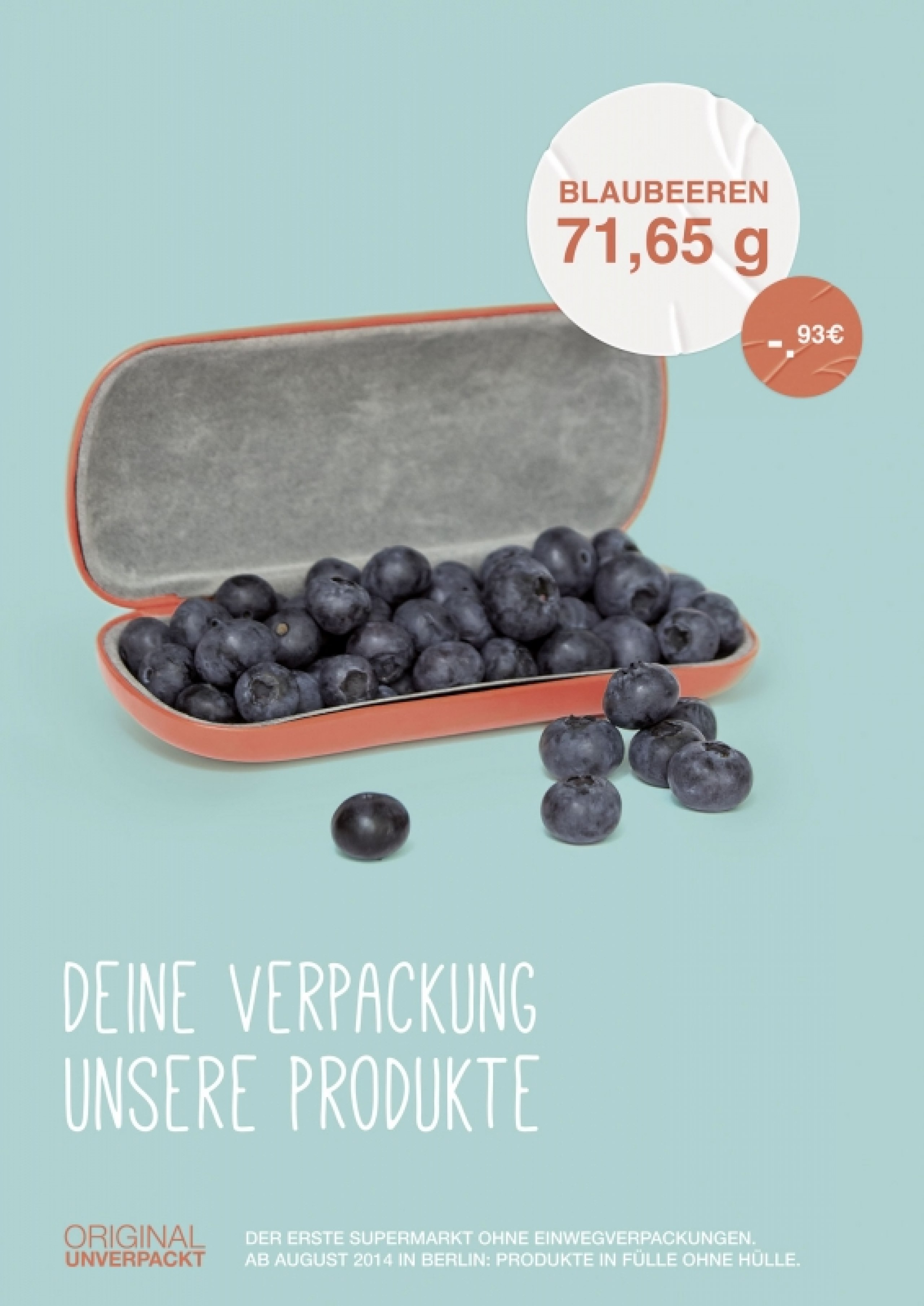 Entwicklung einer Werbekampagne für das  Start-Up-Unternehmen ORIGINAL UNVERPACKT