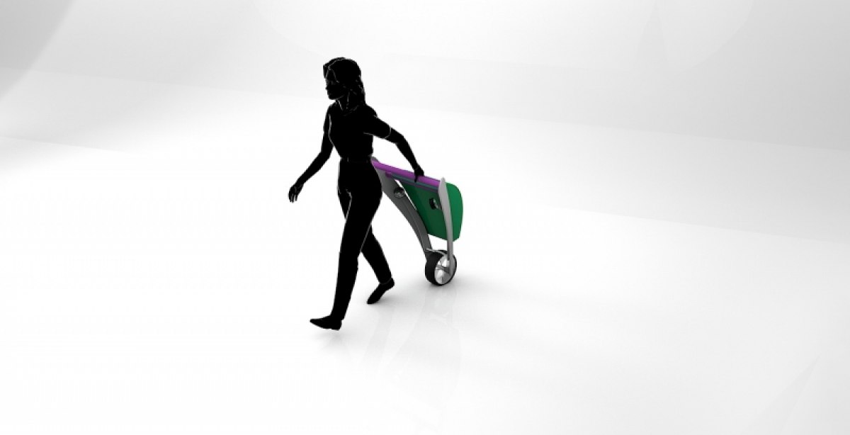 Einkaufstrolley mit Zusatzfunktion