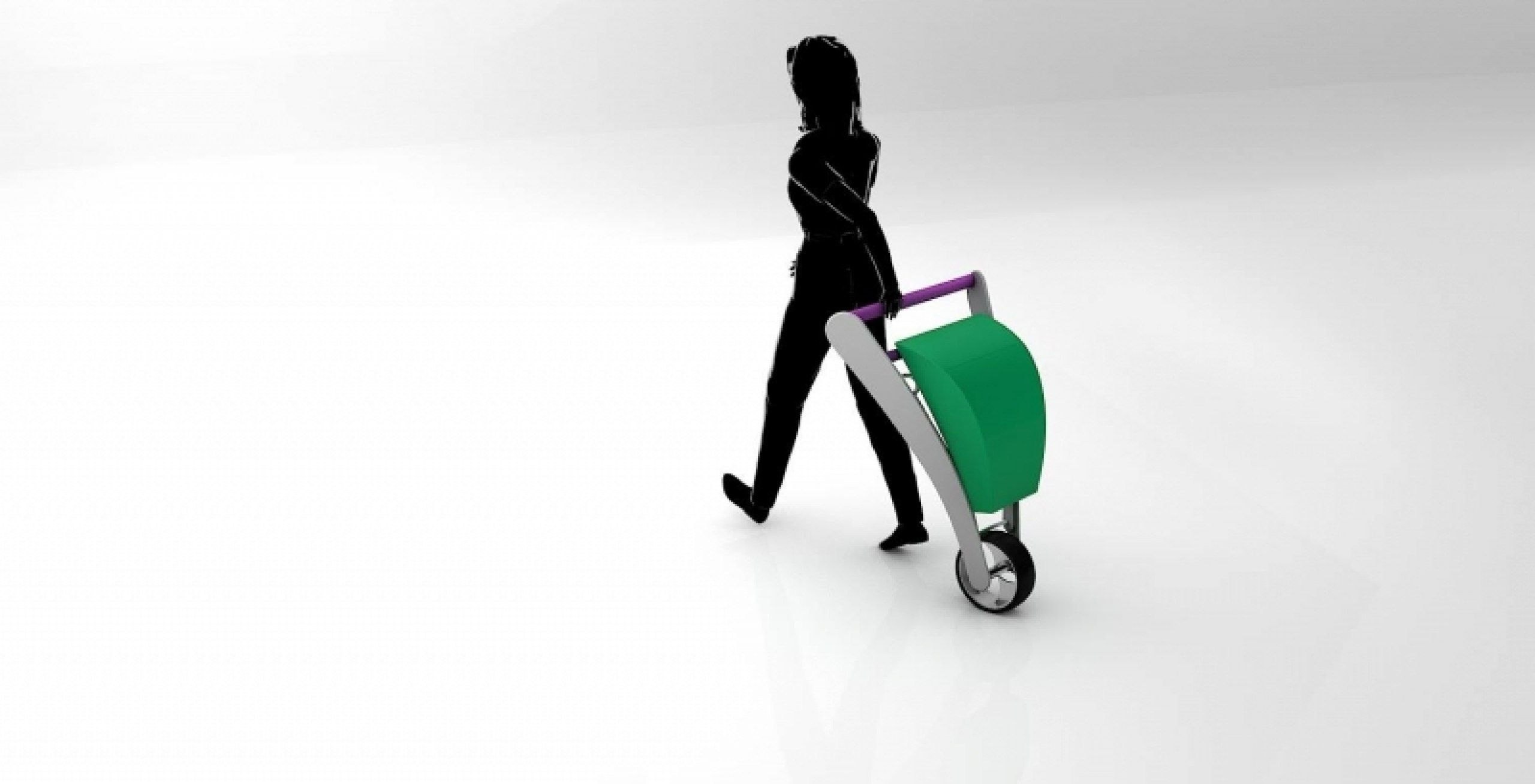 Einkaufstrolley mit Zusatzfunktion