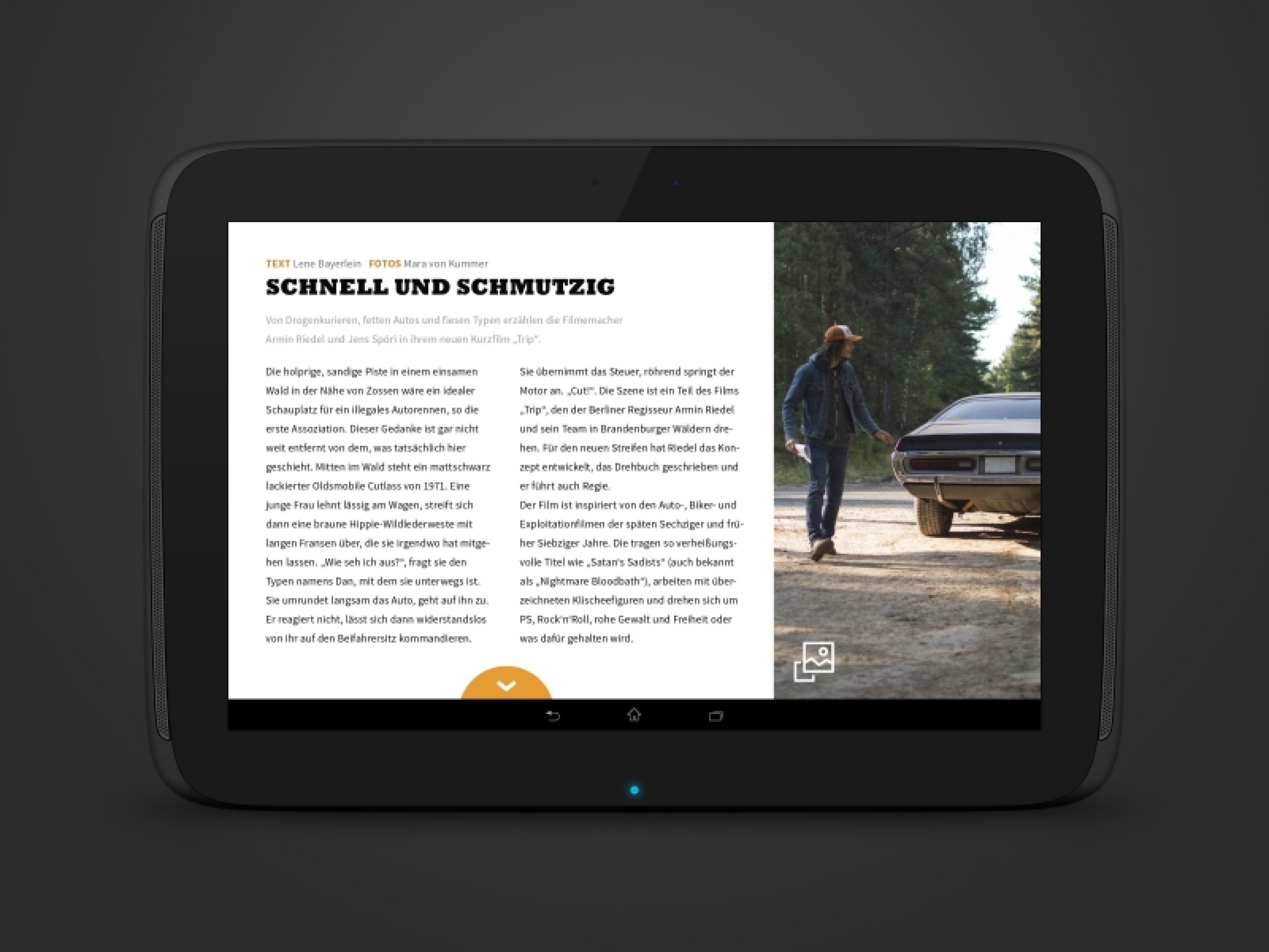 Analyse des Medienkonsums hinsichtlich Lifestyle Magazine und die Entwicklung eines digitalen Magazins anhand der gewonnenen Erkenntnisse.