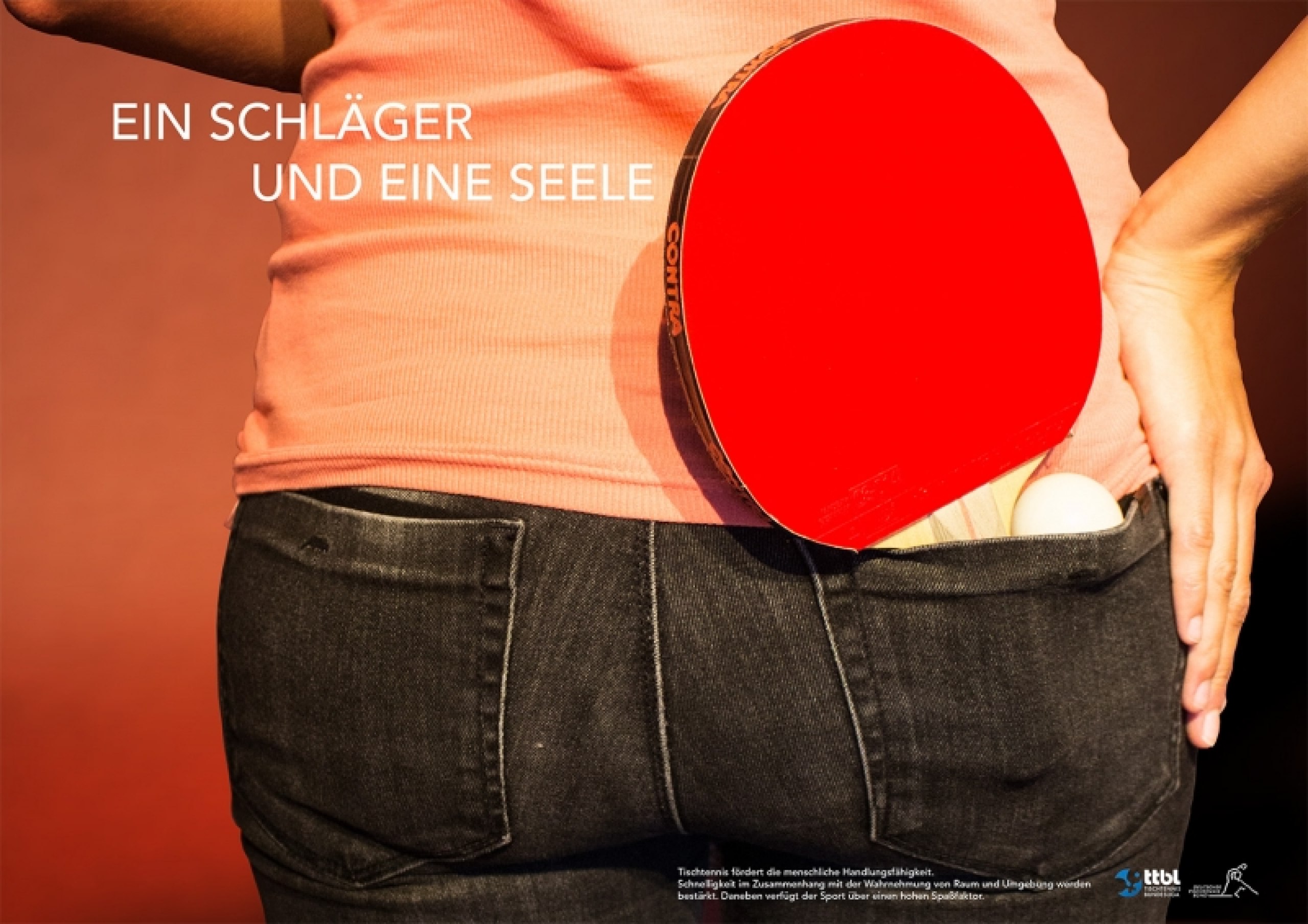 Eine Imagekampagne für die Sportart Tischtennis