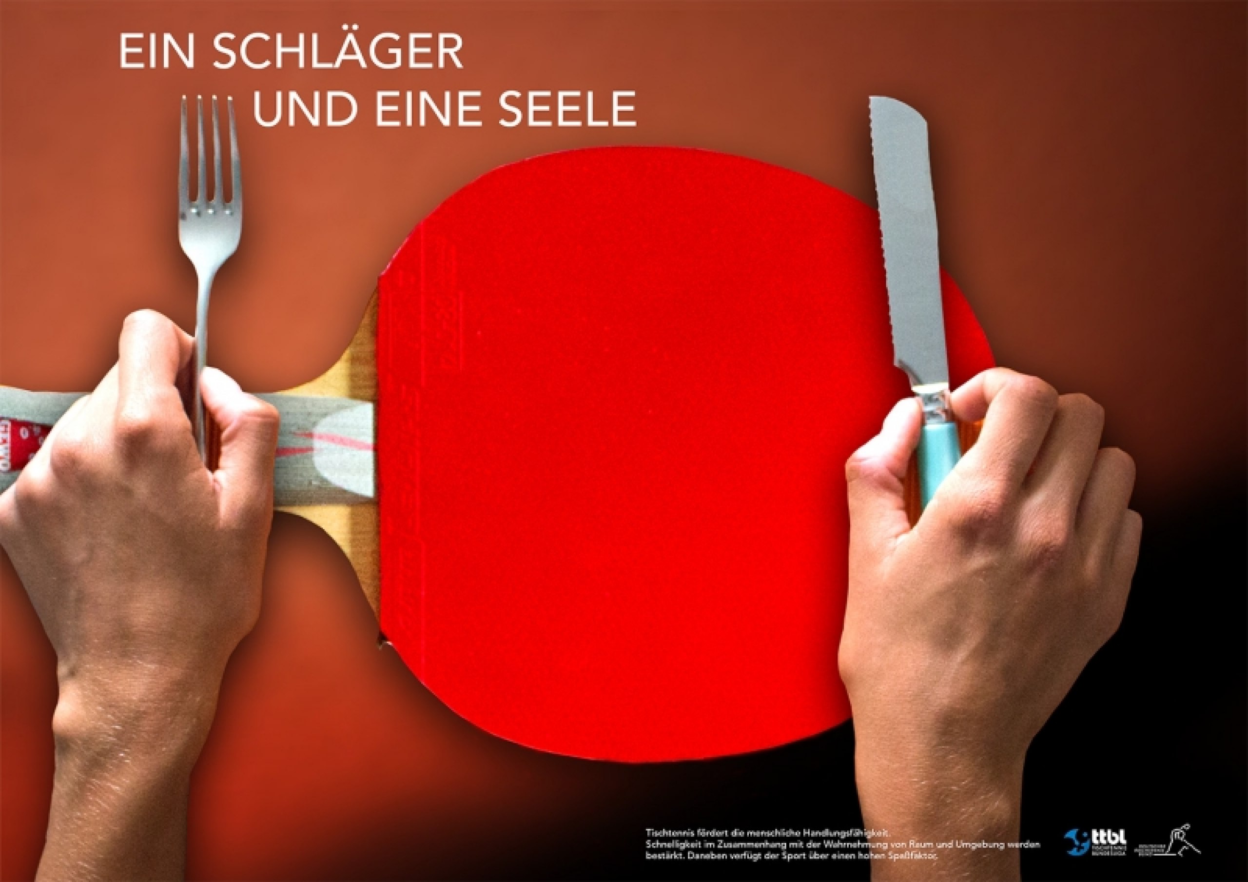 Eine Imagekampagne für die Sportart Tischtennis