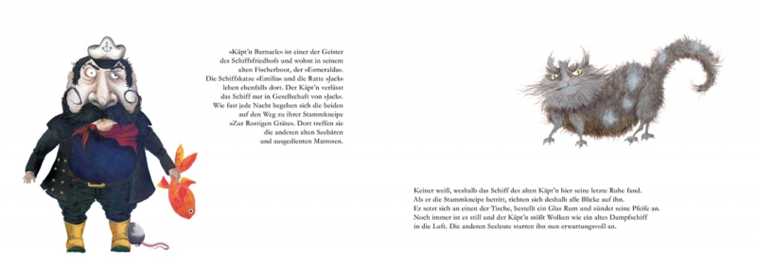 Käpt’n Barnacle spinnt Seemannsgarn