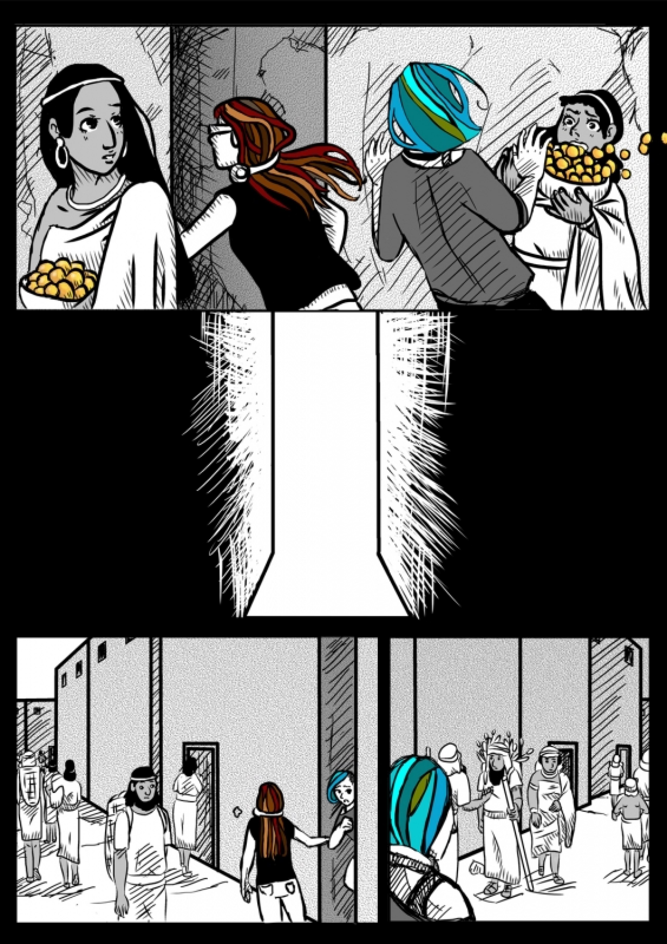 Neuinterpretation des Gilgamesch-Epos als interaktiver Comic