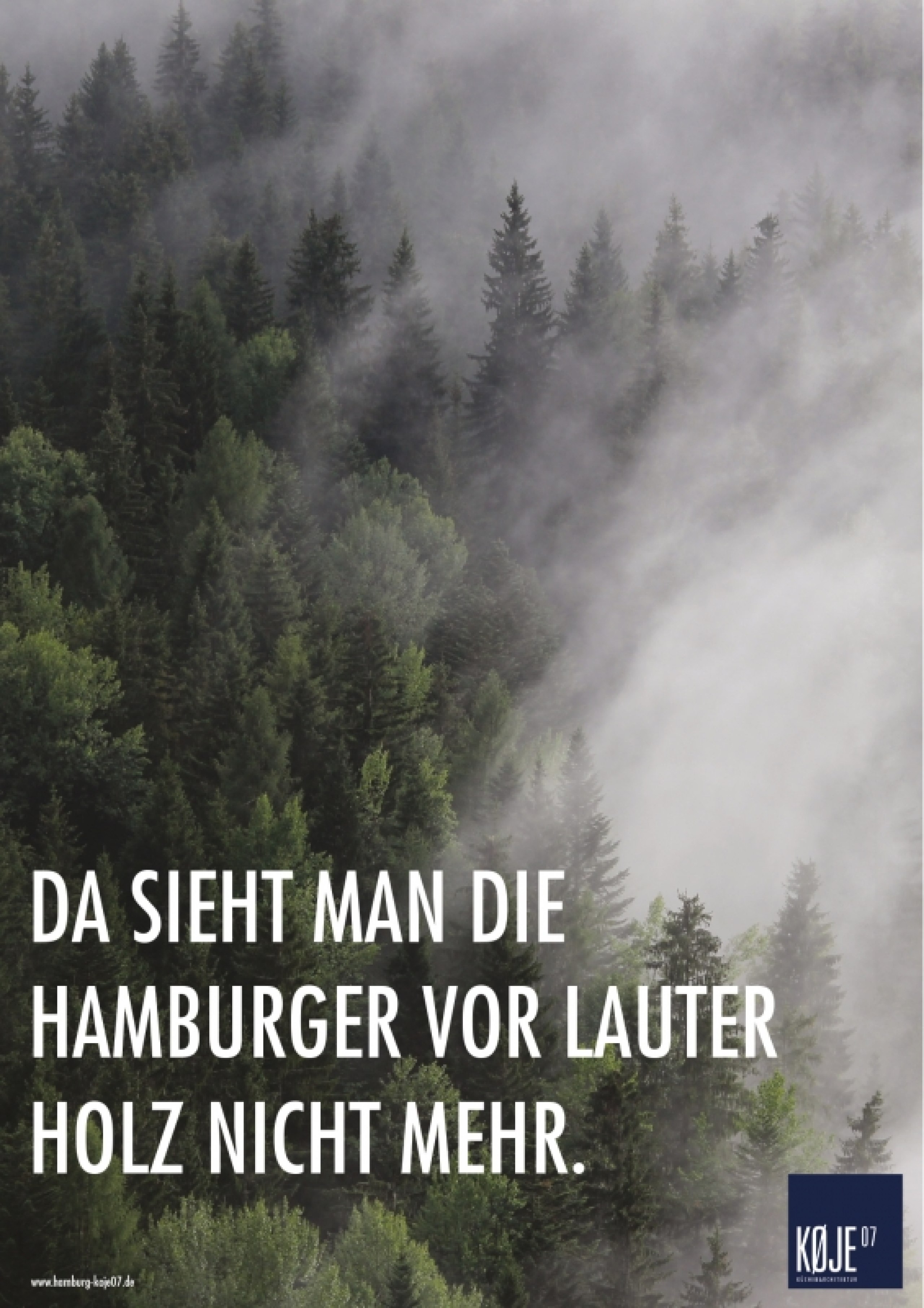 Entwicklung einer Plakatkampagne für den Küchenhersteller KOJE07 und weitere Maßnahmen