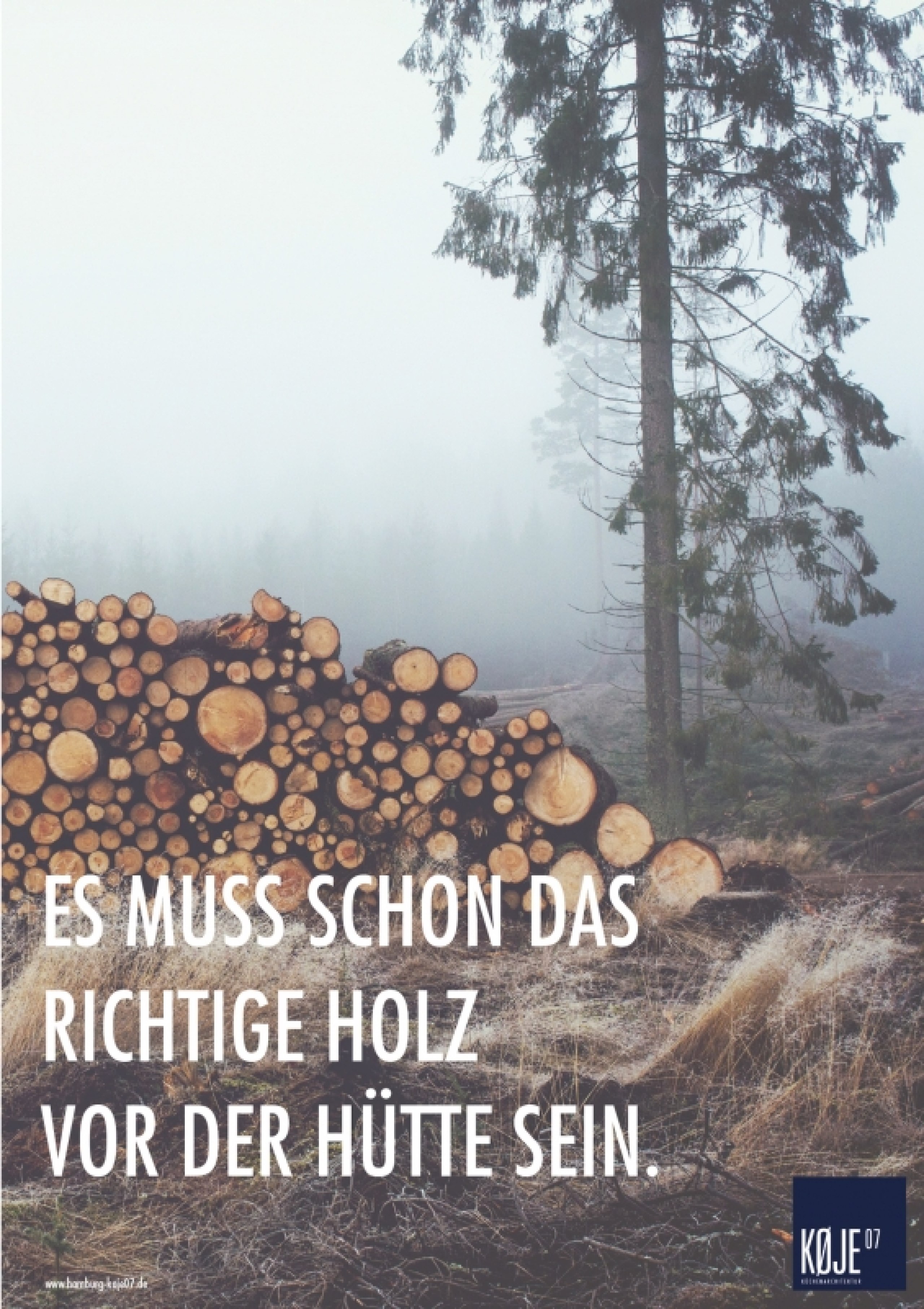 Entwicklung einer Plakatkampagne für den Küchenhersteller KOJE07 und weitere Maßnahmen
