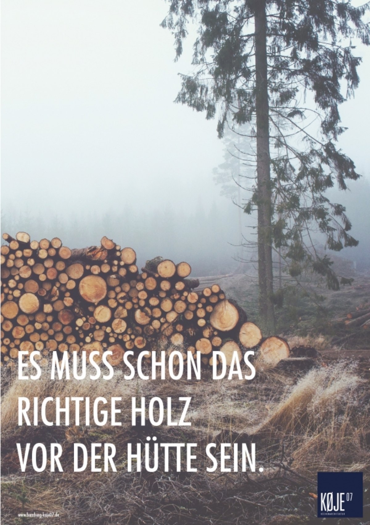 Entwicklung einer Plakatkampagne für den Küchenhersteller KOJE07 und weitere Maßnahmen