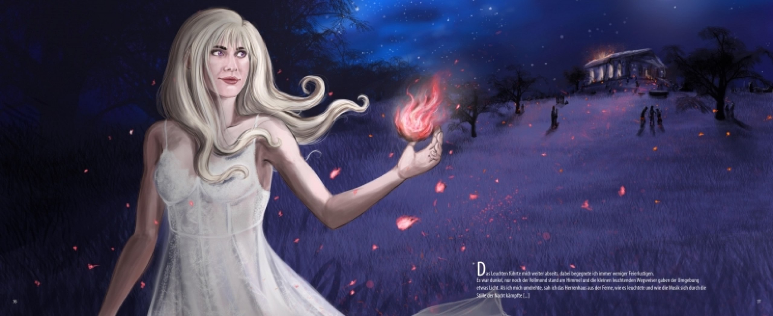 Konzept Artbook eines fiktiven Films