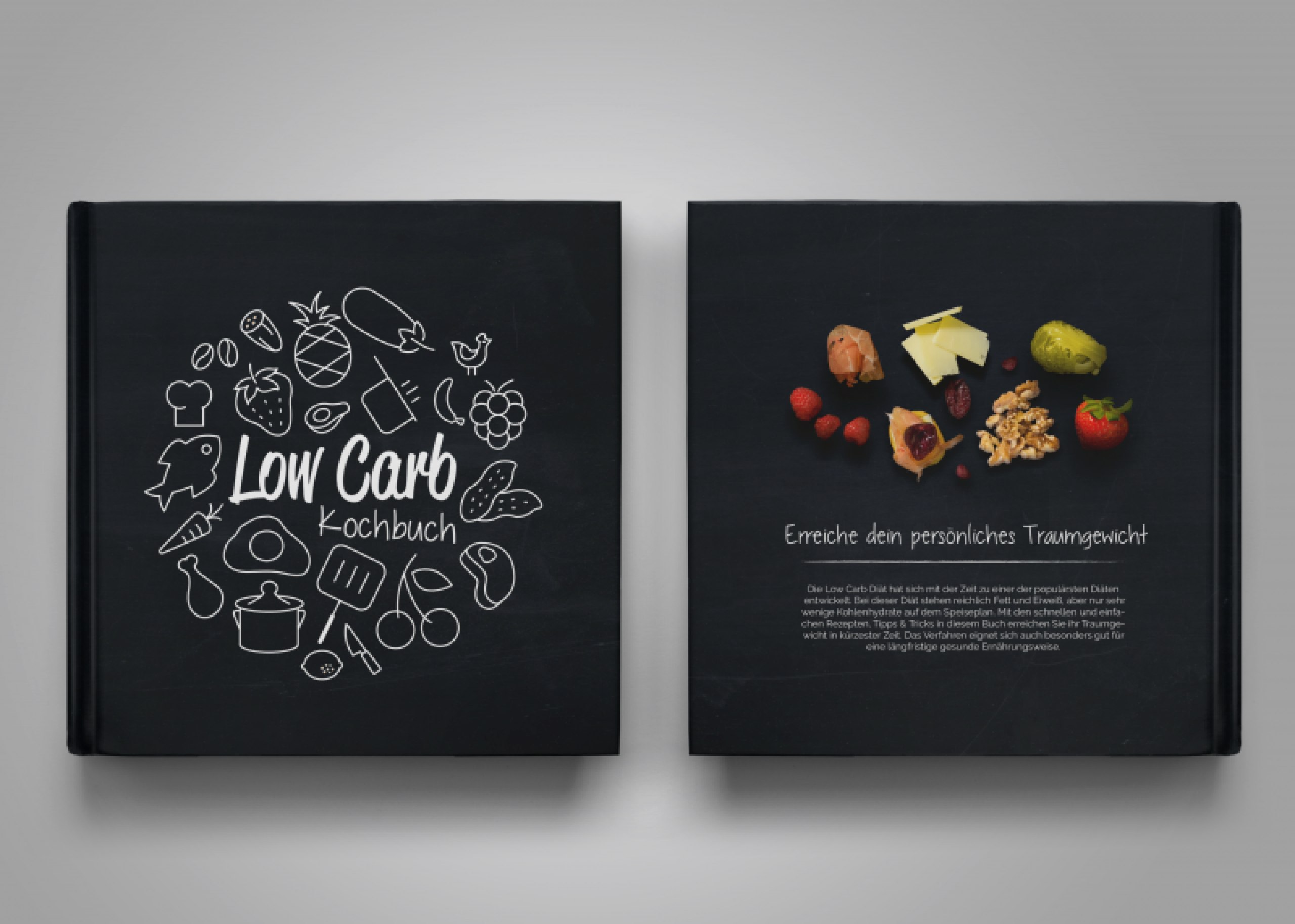 Erstellung und Gestaltung eines Lowcarb Kochbuches als Beispiel für eine gesunde Ernährung