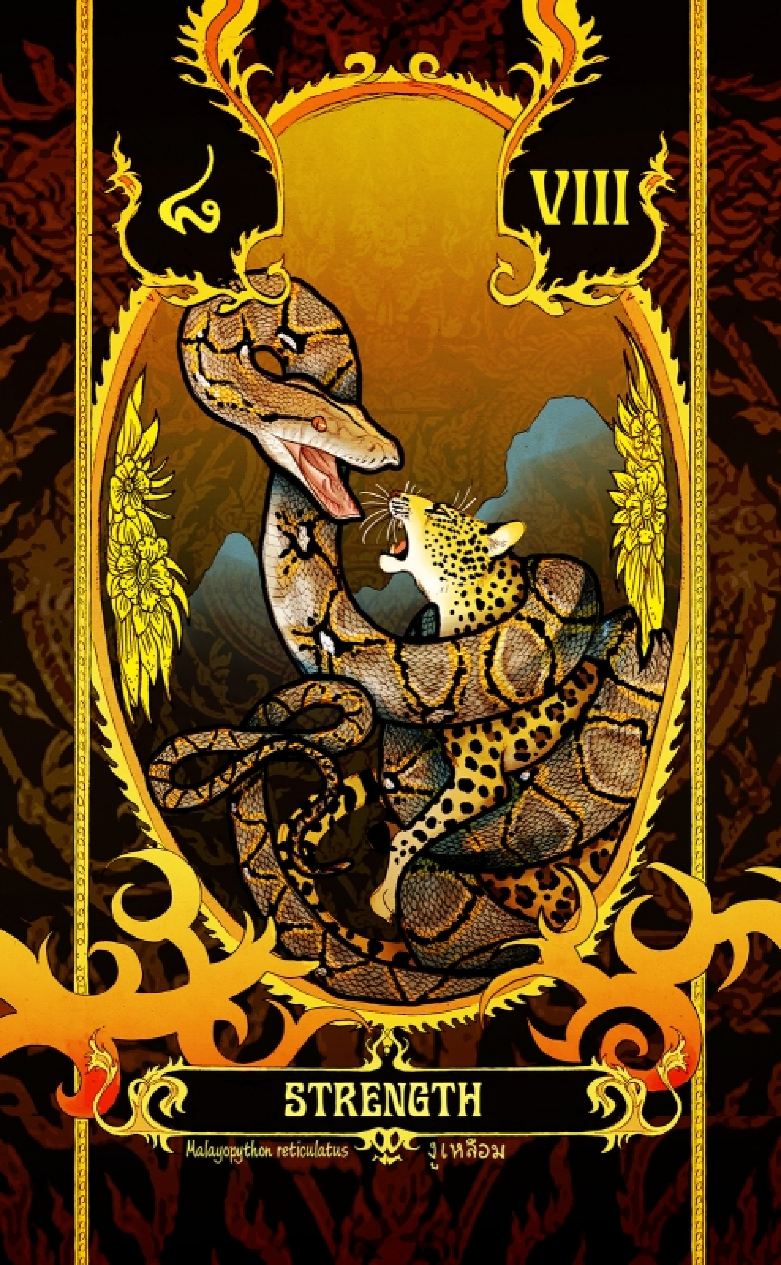 Tarot der Schlangen Thailands