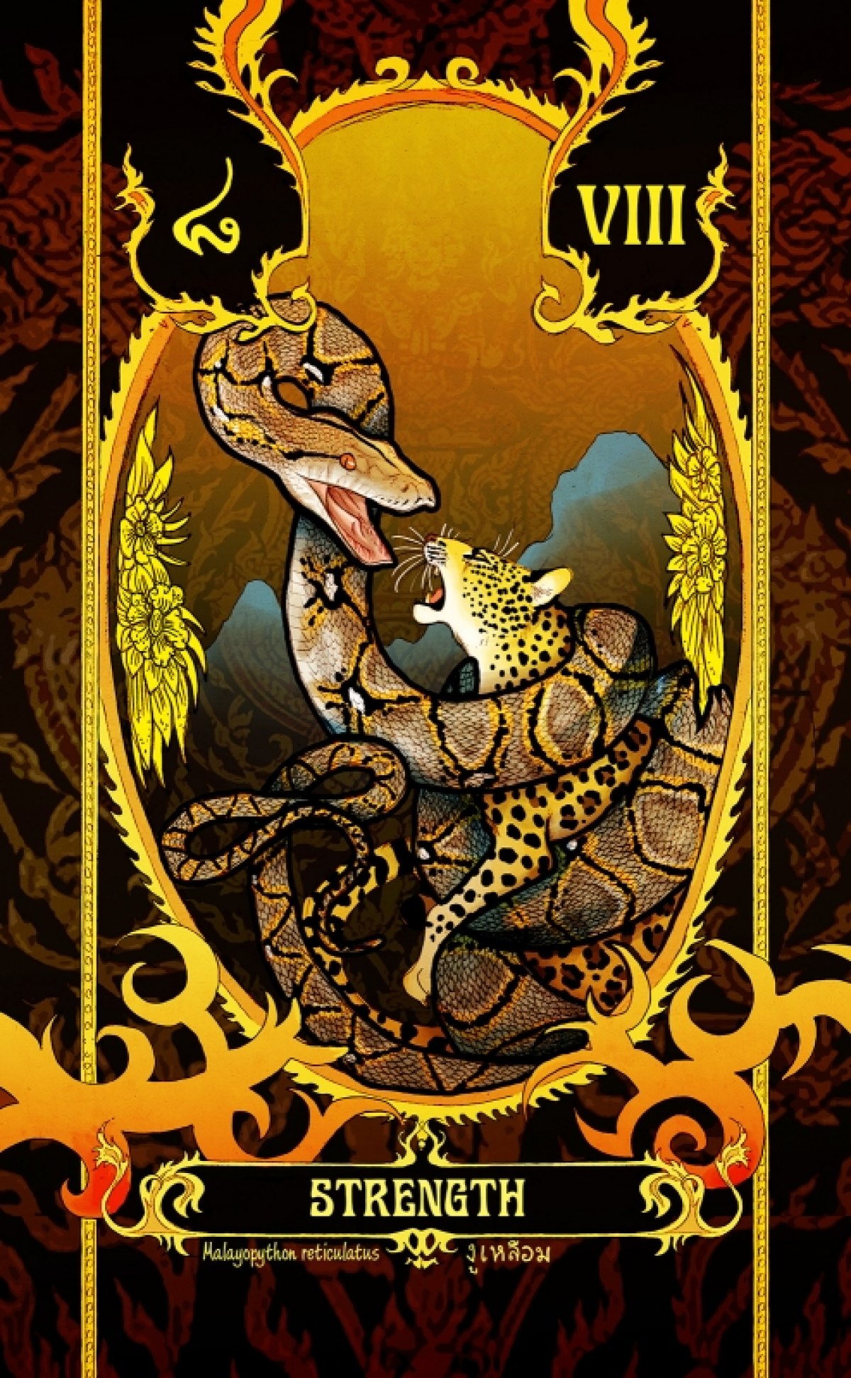 Tarot der Schlangen Thailands