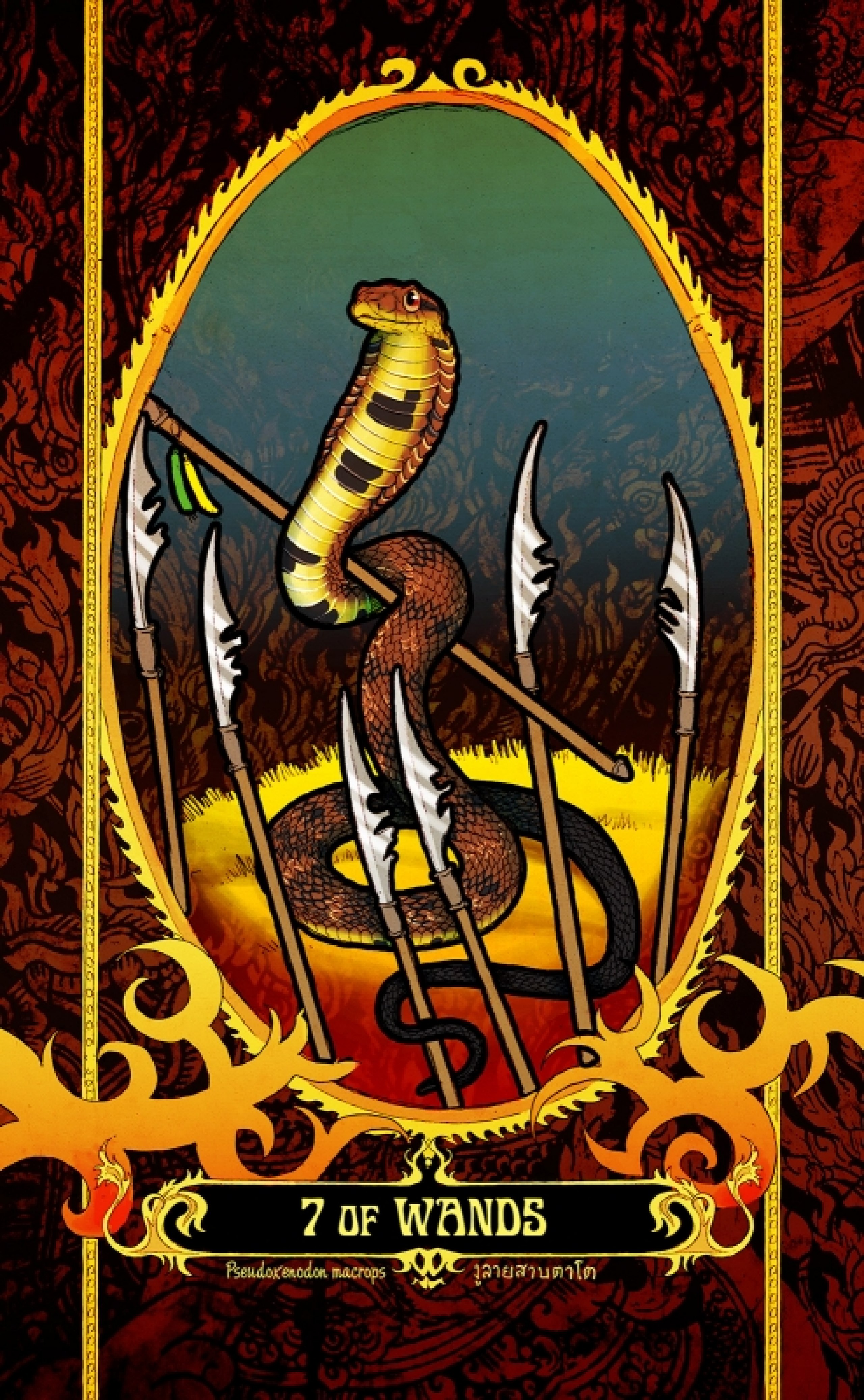 Tarot der Schlangen Thailands